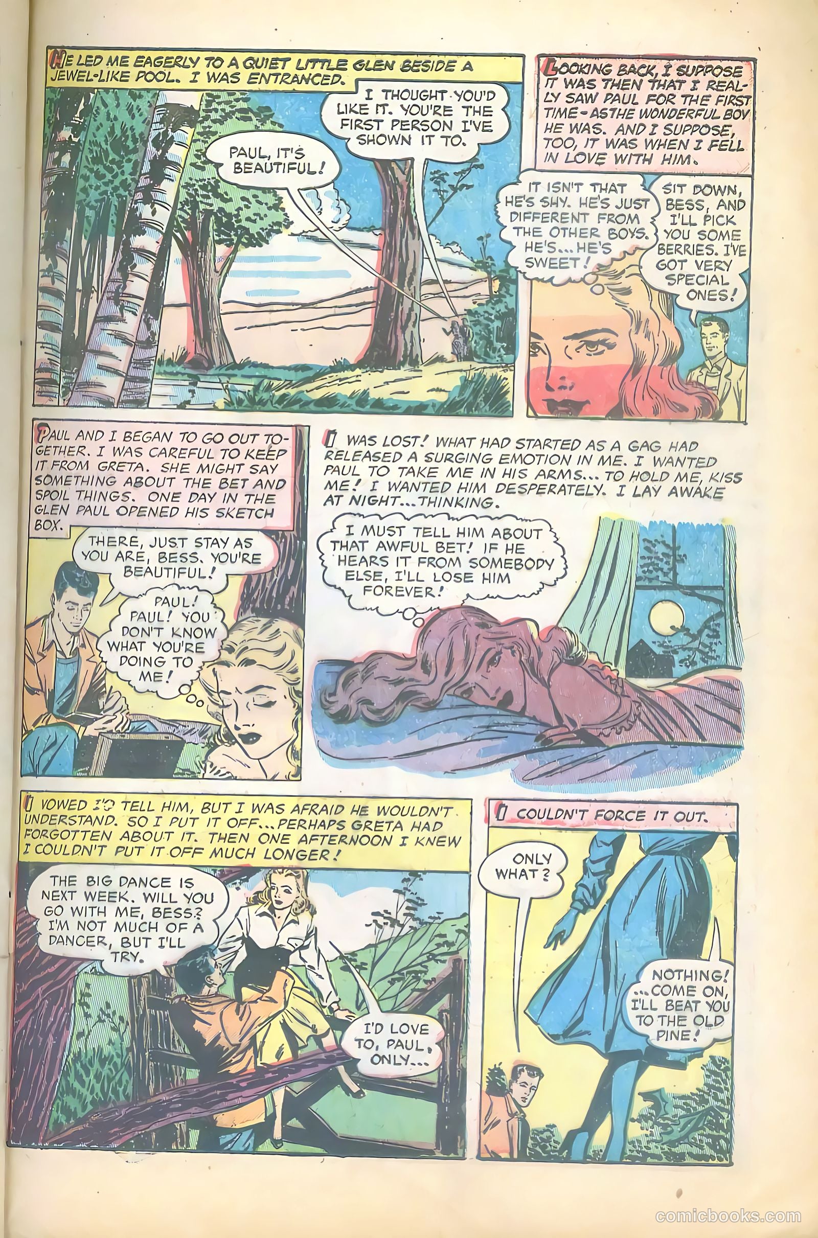 Sorority Secrets #1 (1954) — page 25 of 36