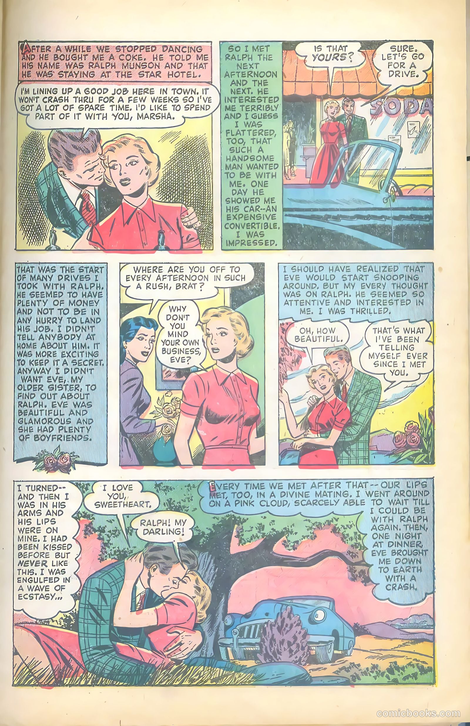 Sorority Secrets #1 (1954) — page 29 of 36