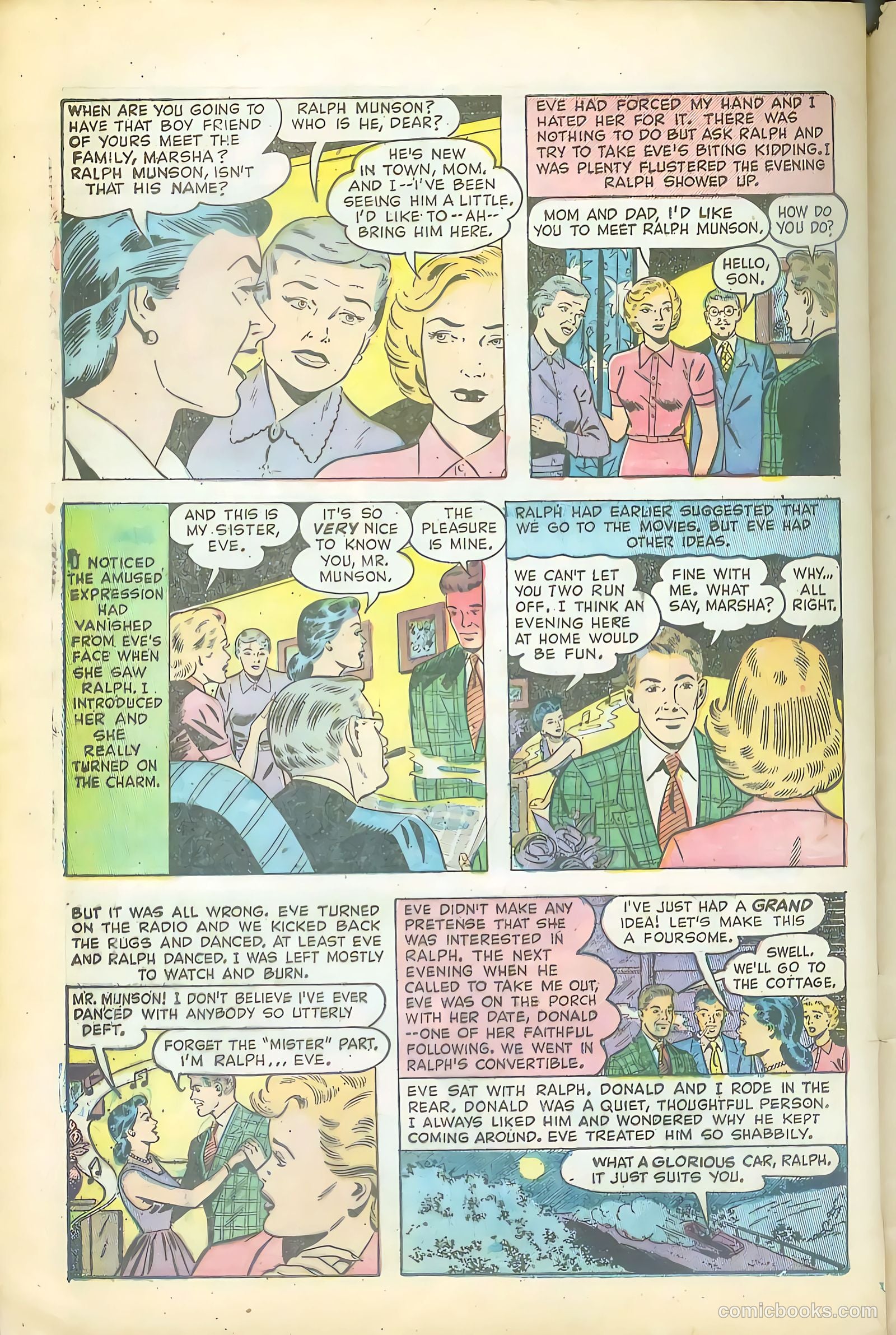 Sorority Secrets #1 (1954) — page 30 of 36