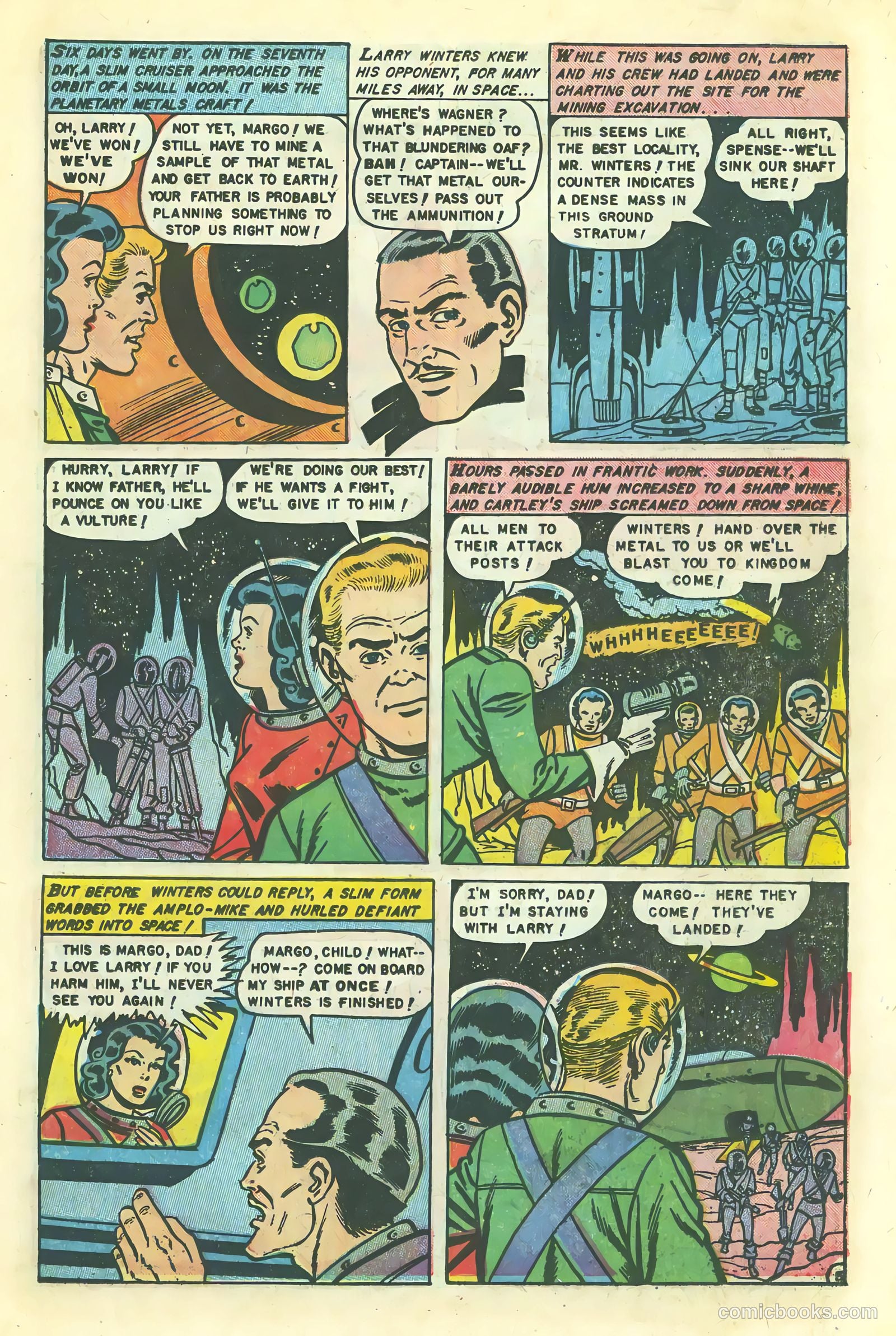 Space Action #1 (1952) — page 15 of 37