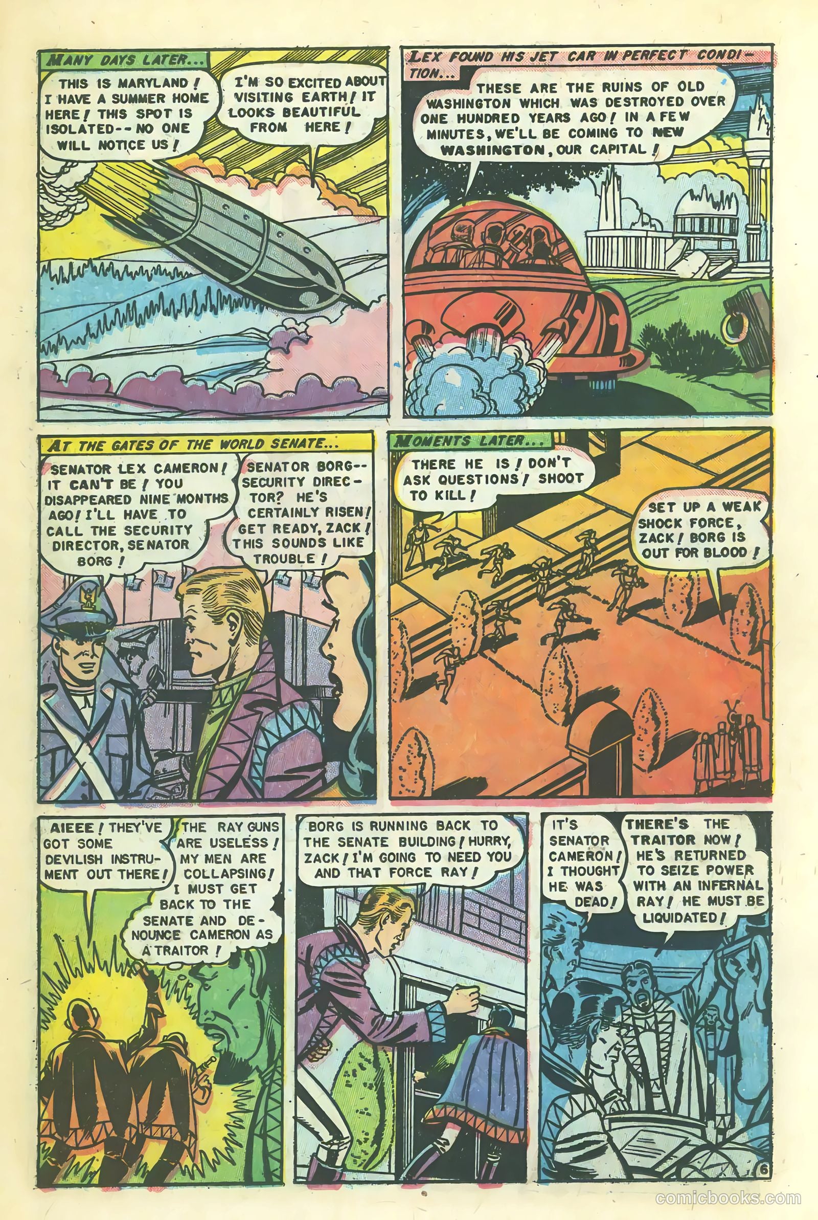 Space Action #1 (1952) — page 23 of 37