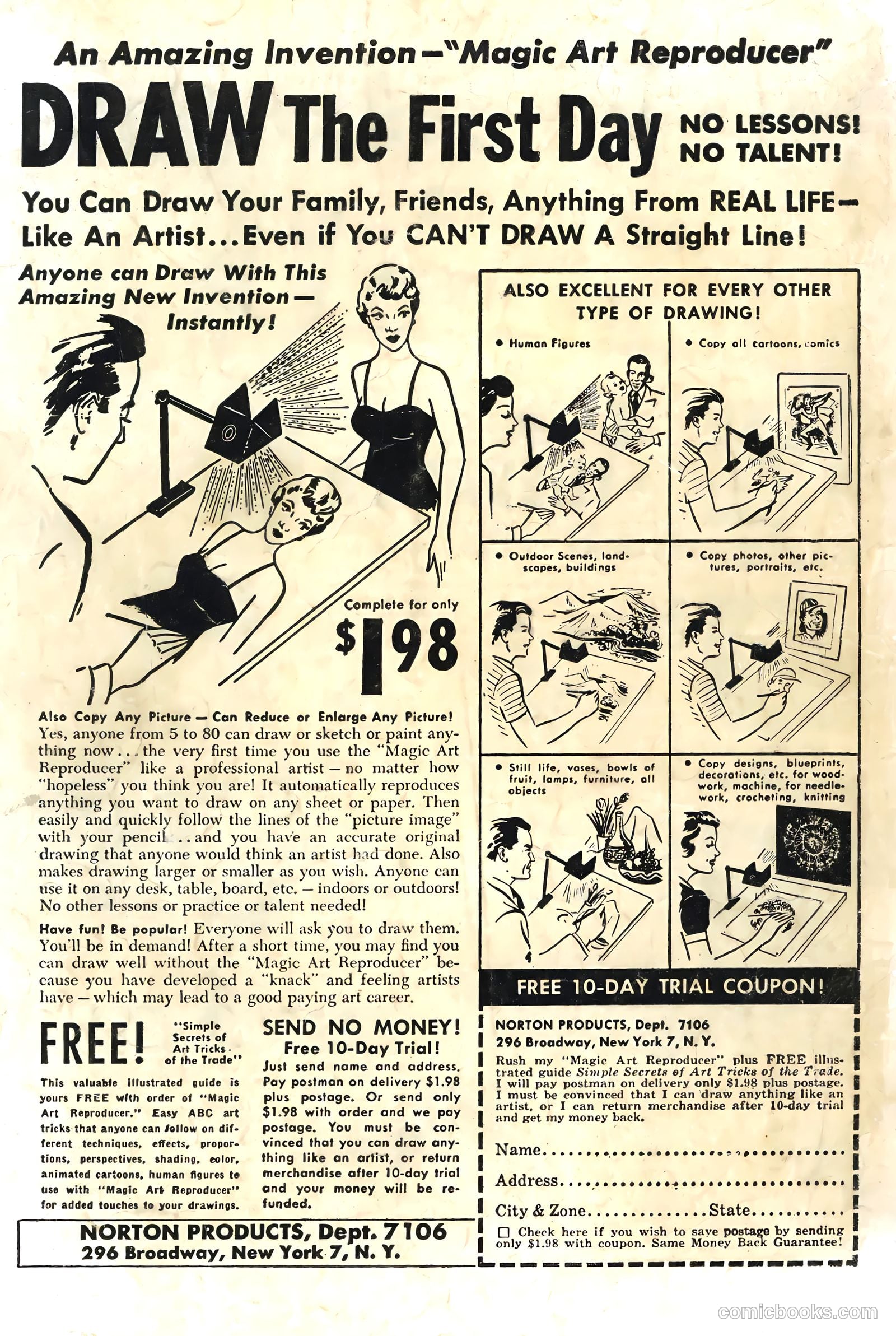Space Action #1 (1952) — page 36 of 37