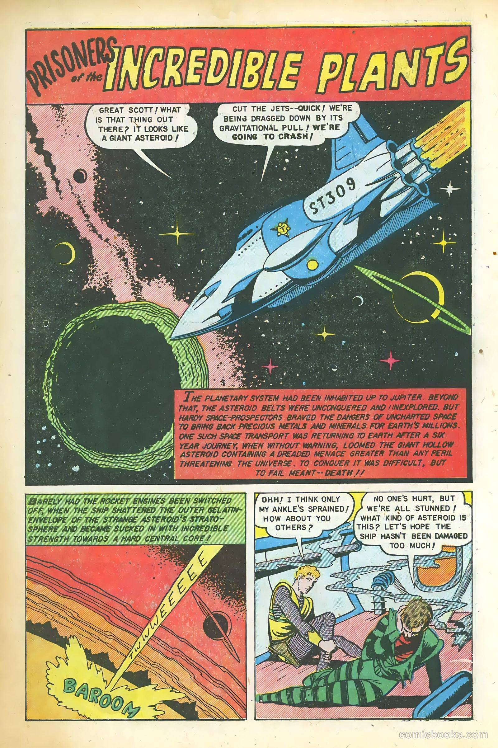 Space Action #2 (1952) — page 3 of 37