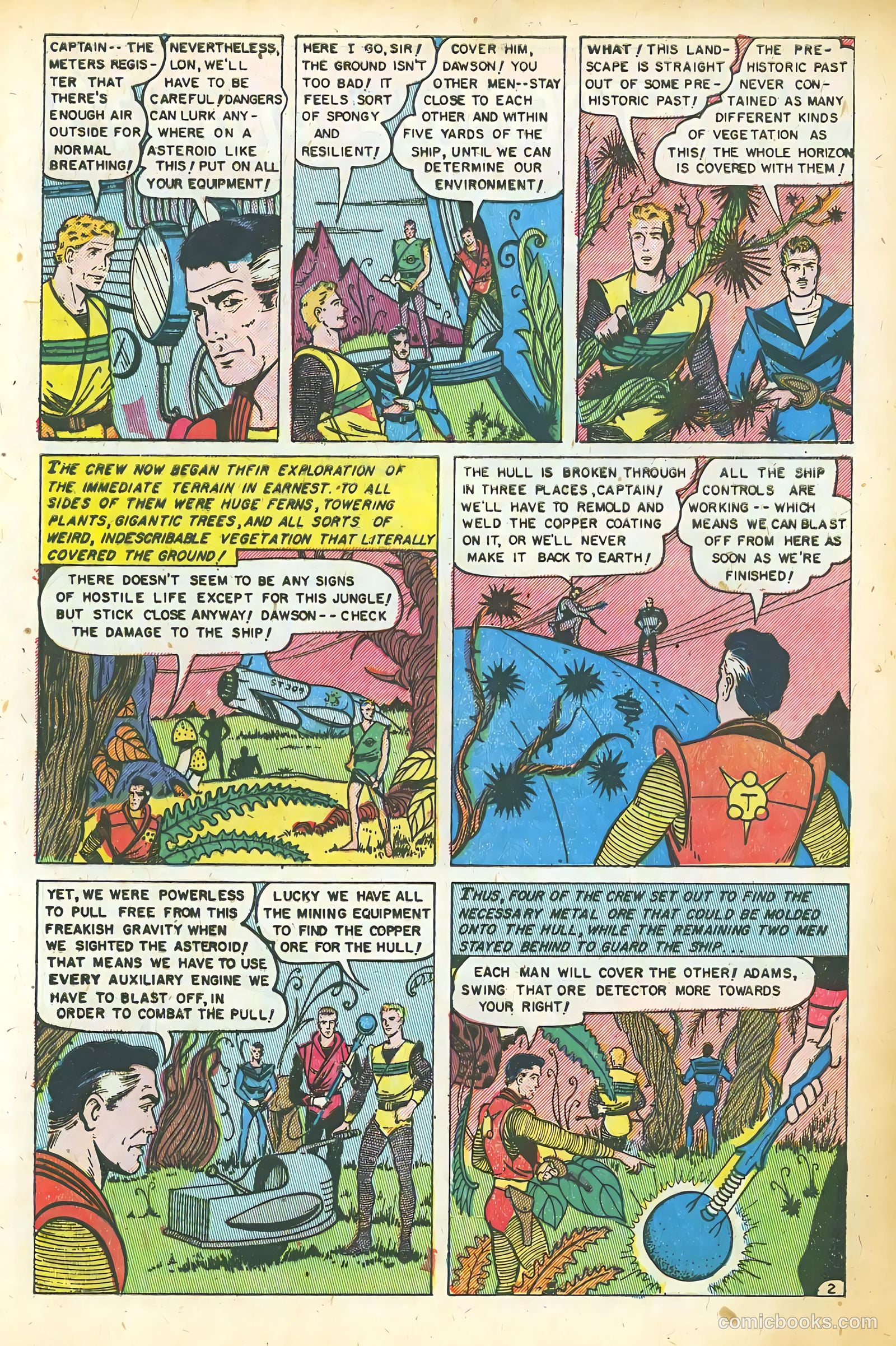 Space Action #2 (1952) — page 4 of 37
