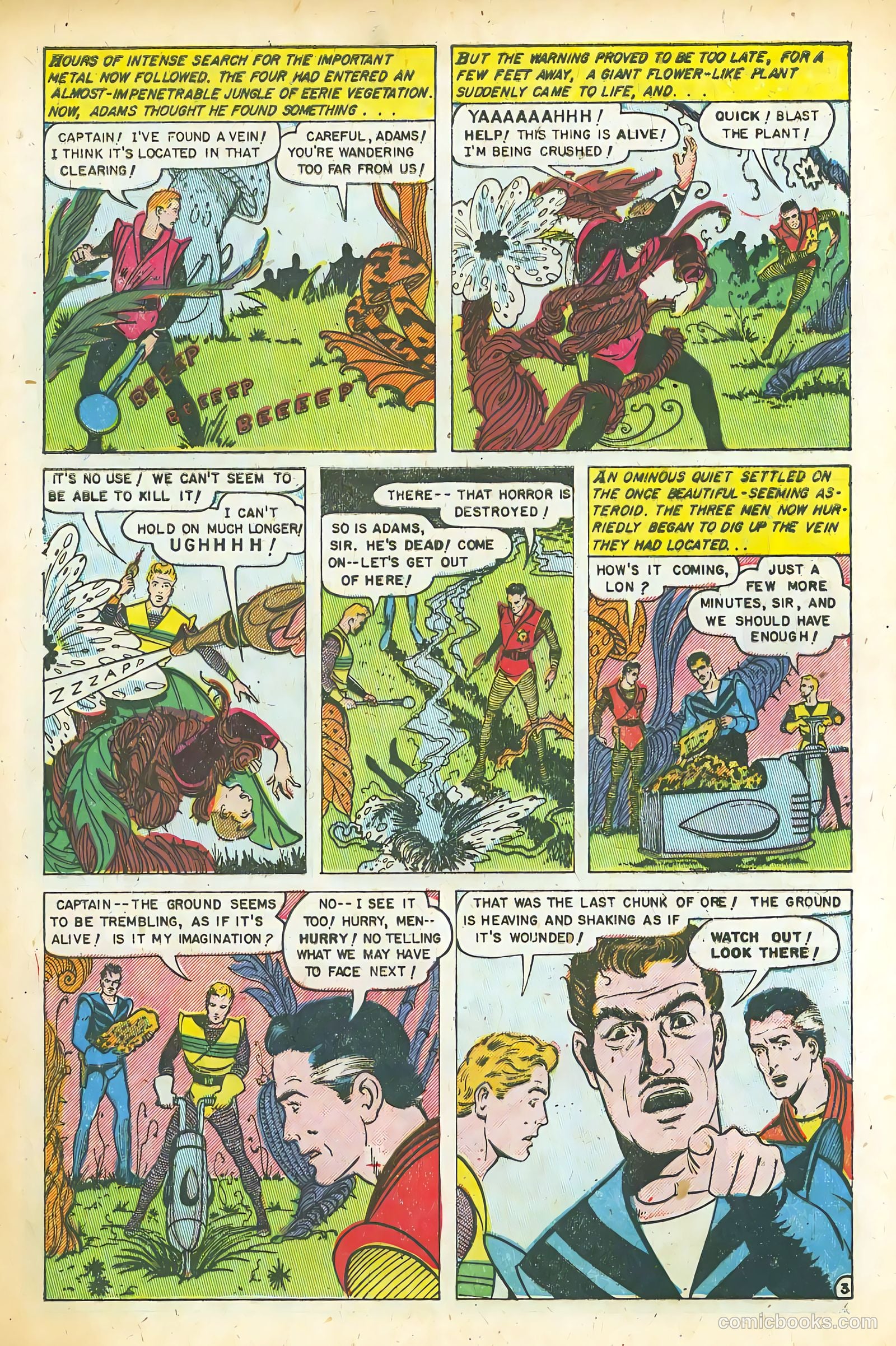 Space Action #2 (1952) — page 5 of 37