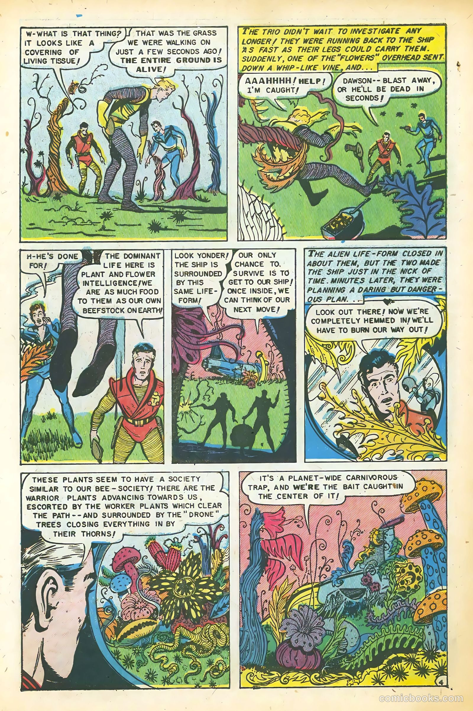 Space Action #2 (1952) — page 6 of 37