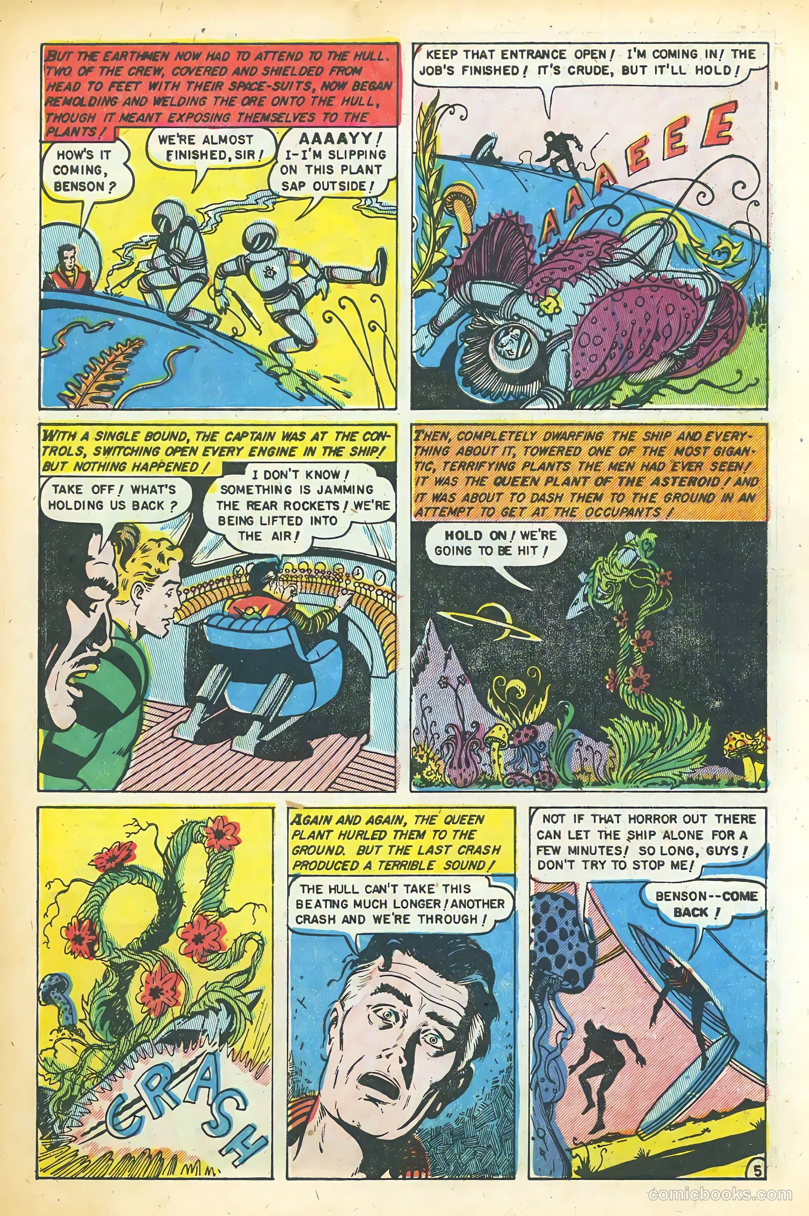 Space Action #2 (1952) — page 7 of 37