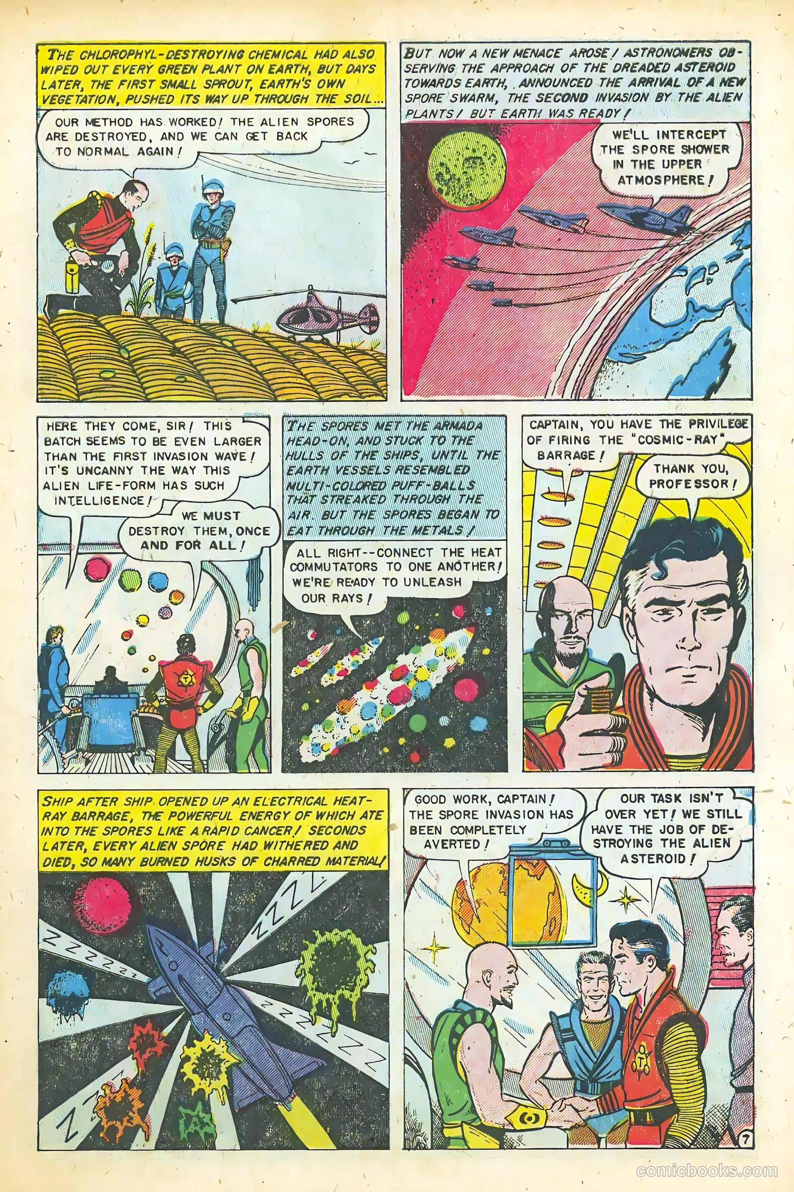 Space Action #2 (1952) — page 9 of 37