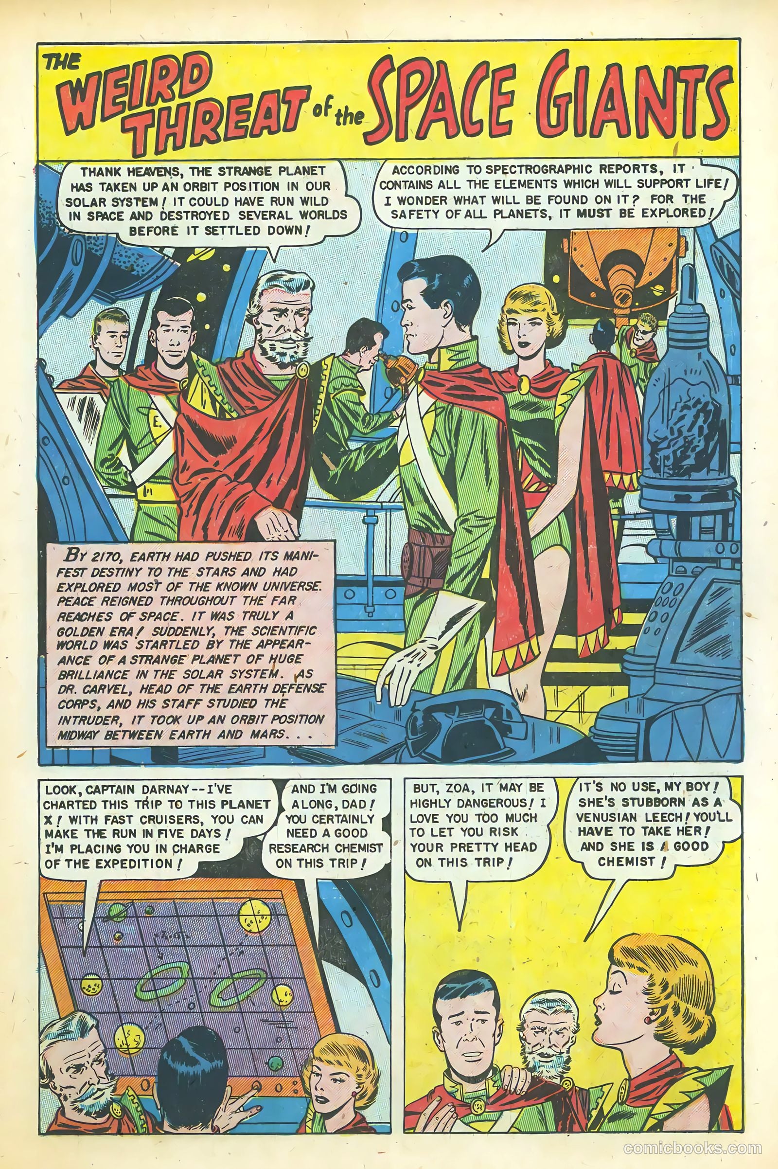 Space Action #2 (1952) — page 11 of 37
