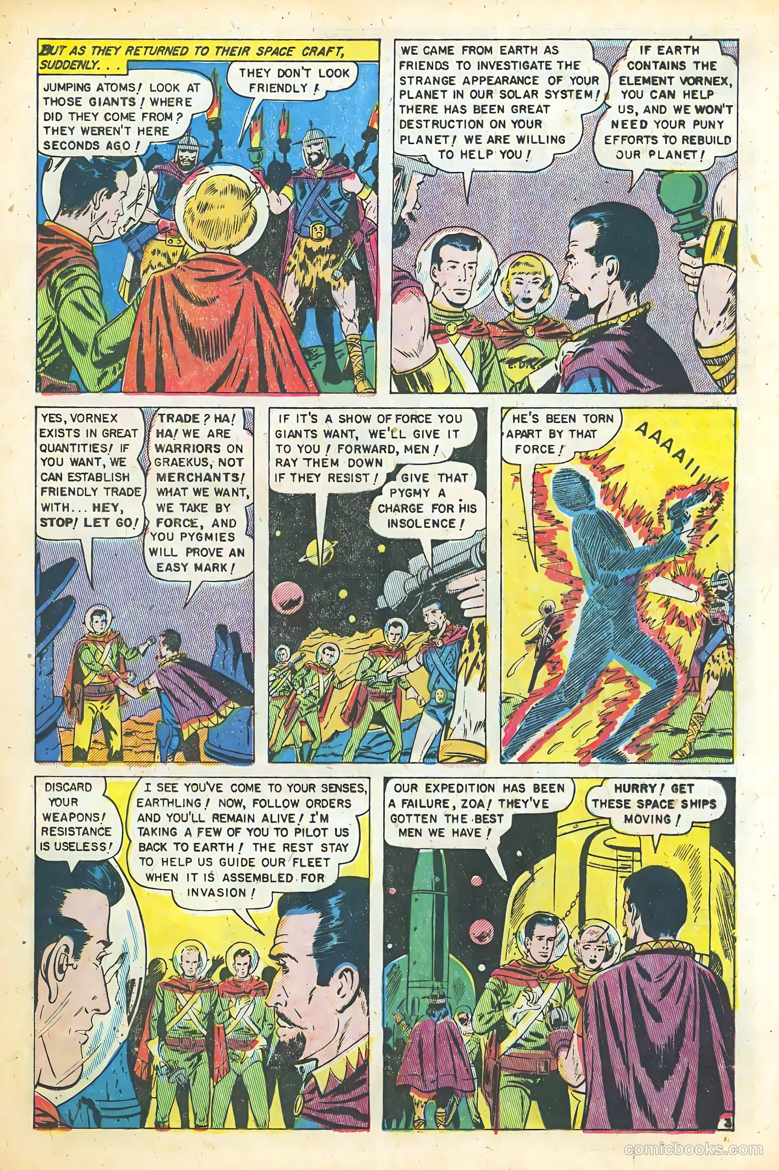 Space Action #2 (1952) — page 13 of 37