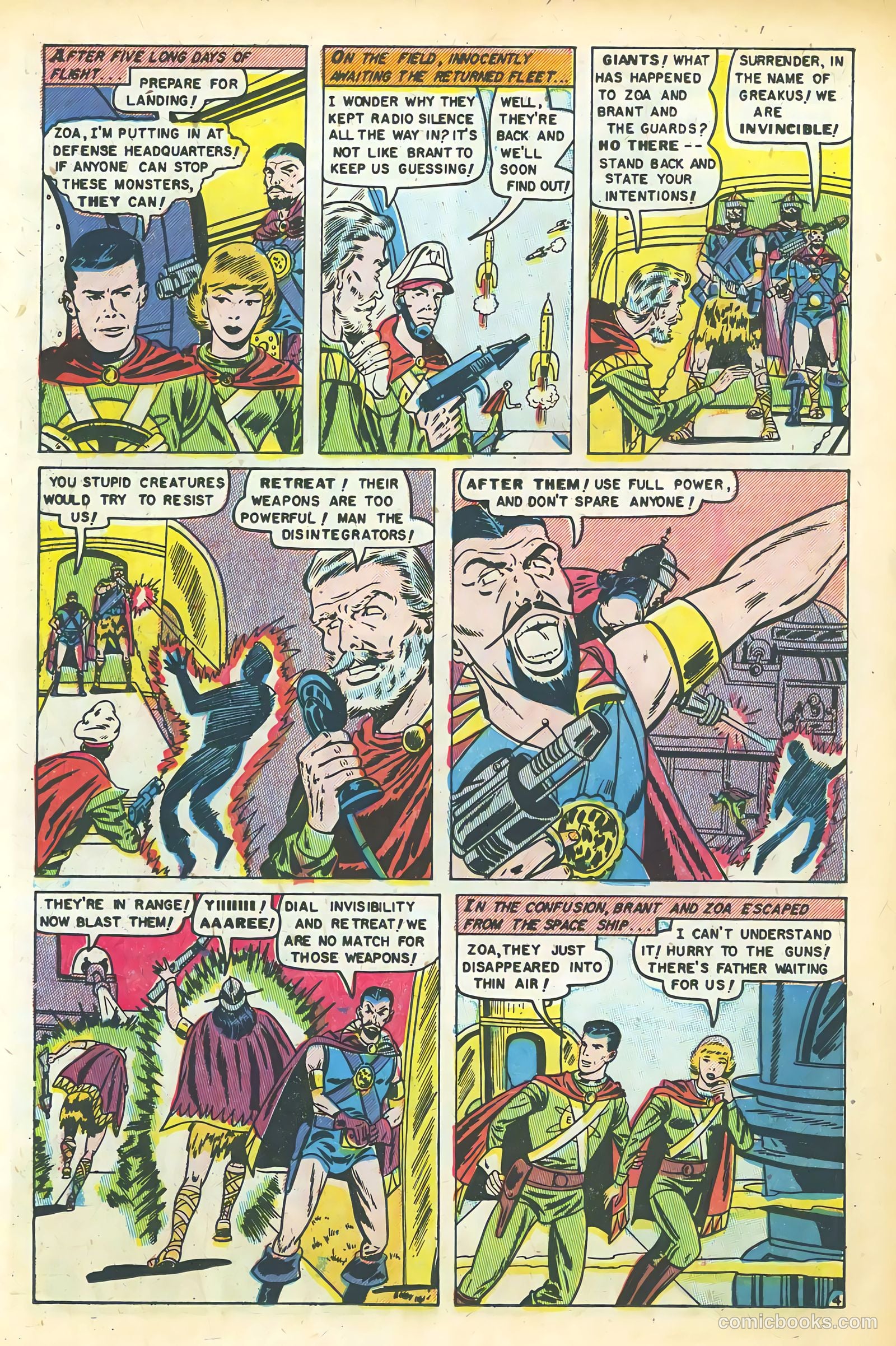 Space Action #2 (1952) — page 14 of 37