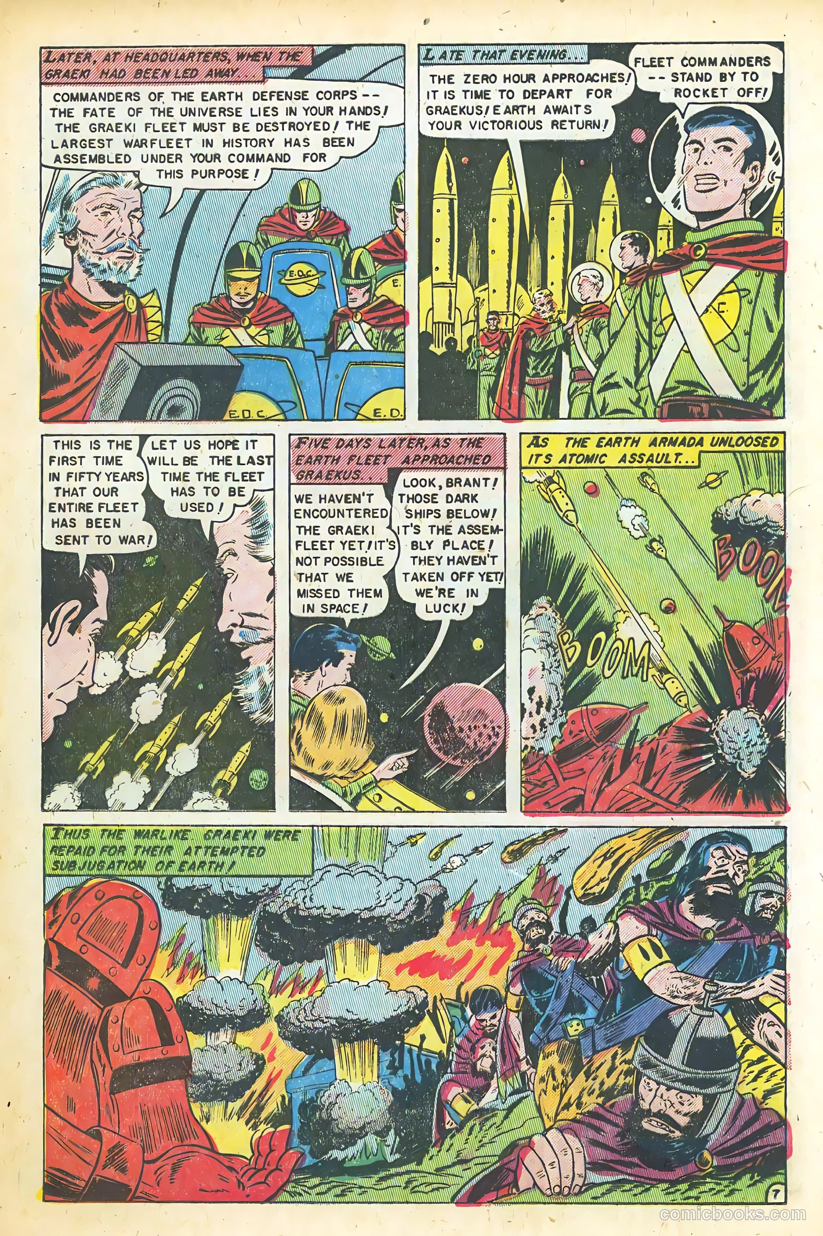 Space Action #2 (1952) — page 17 of 37