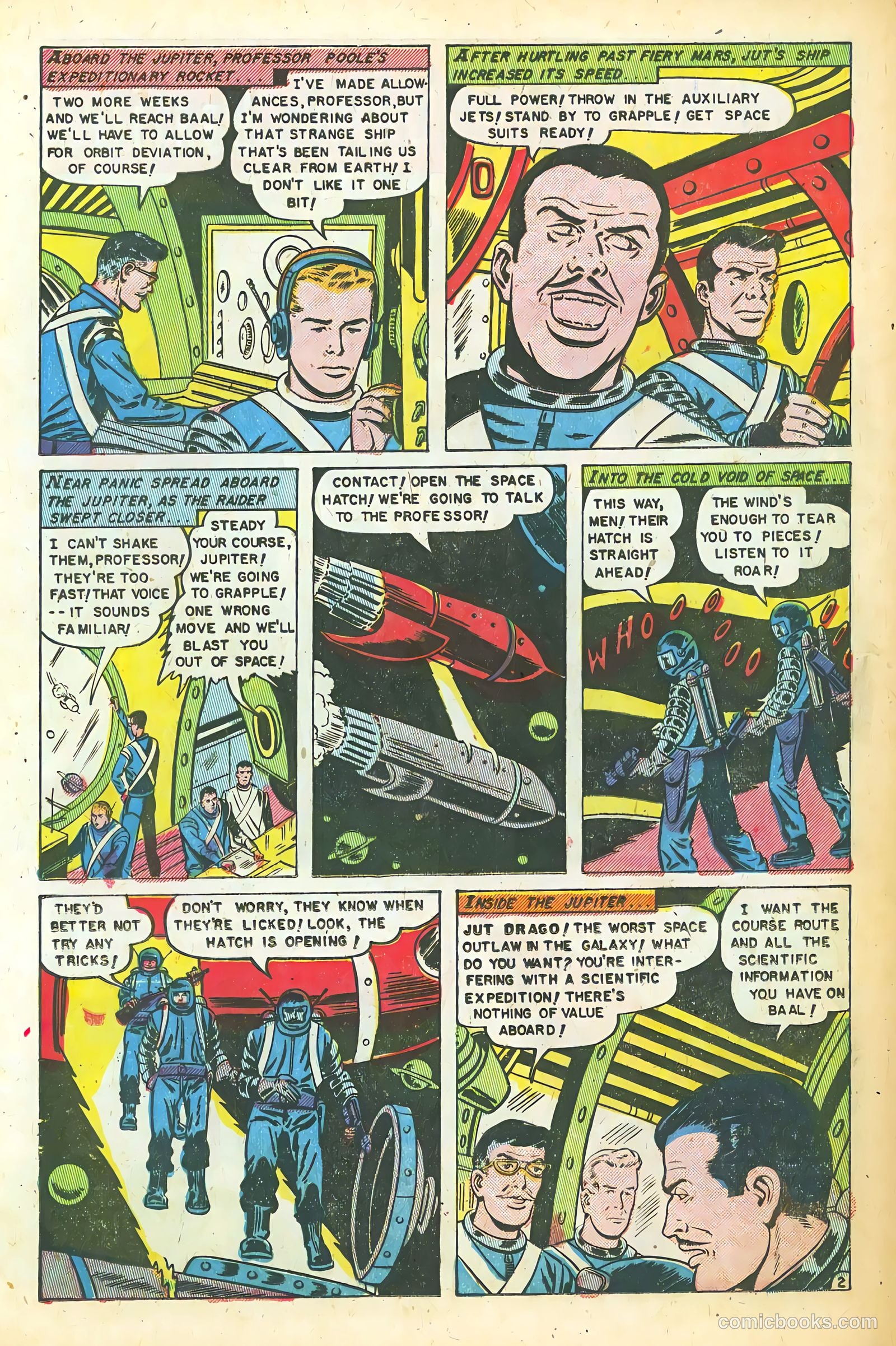 Space Action #2 (1952) — page 20 of 37