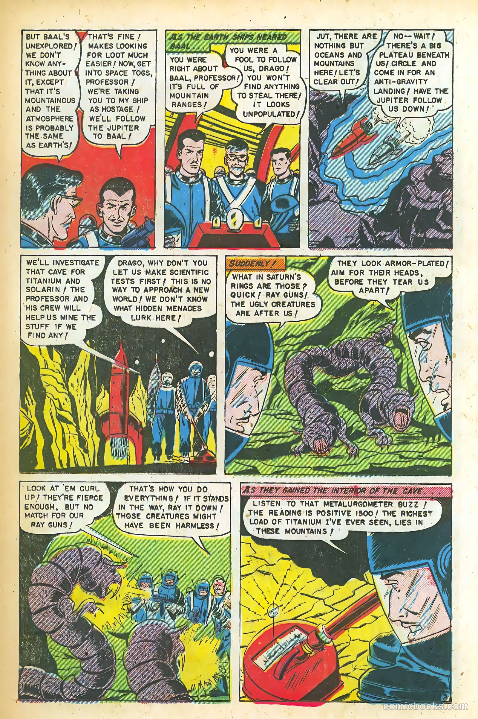 Space Action #2 (1952) — page 21 of 37