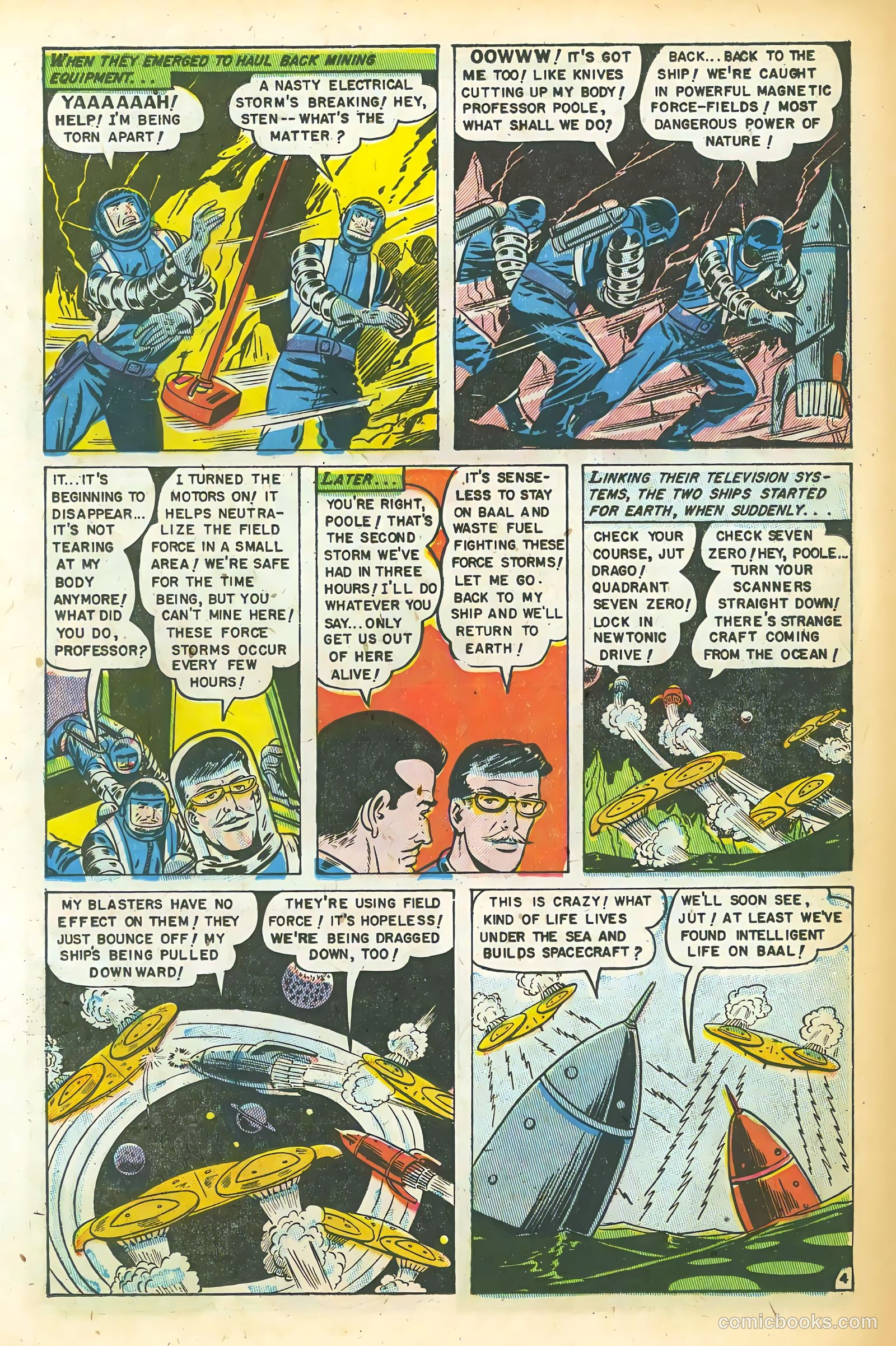 Space Action #2 (1952) — page 22 of 37