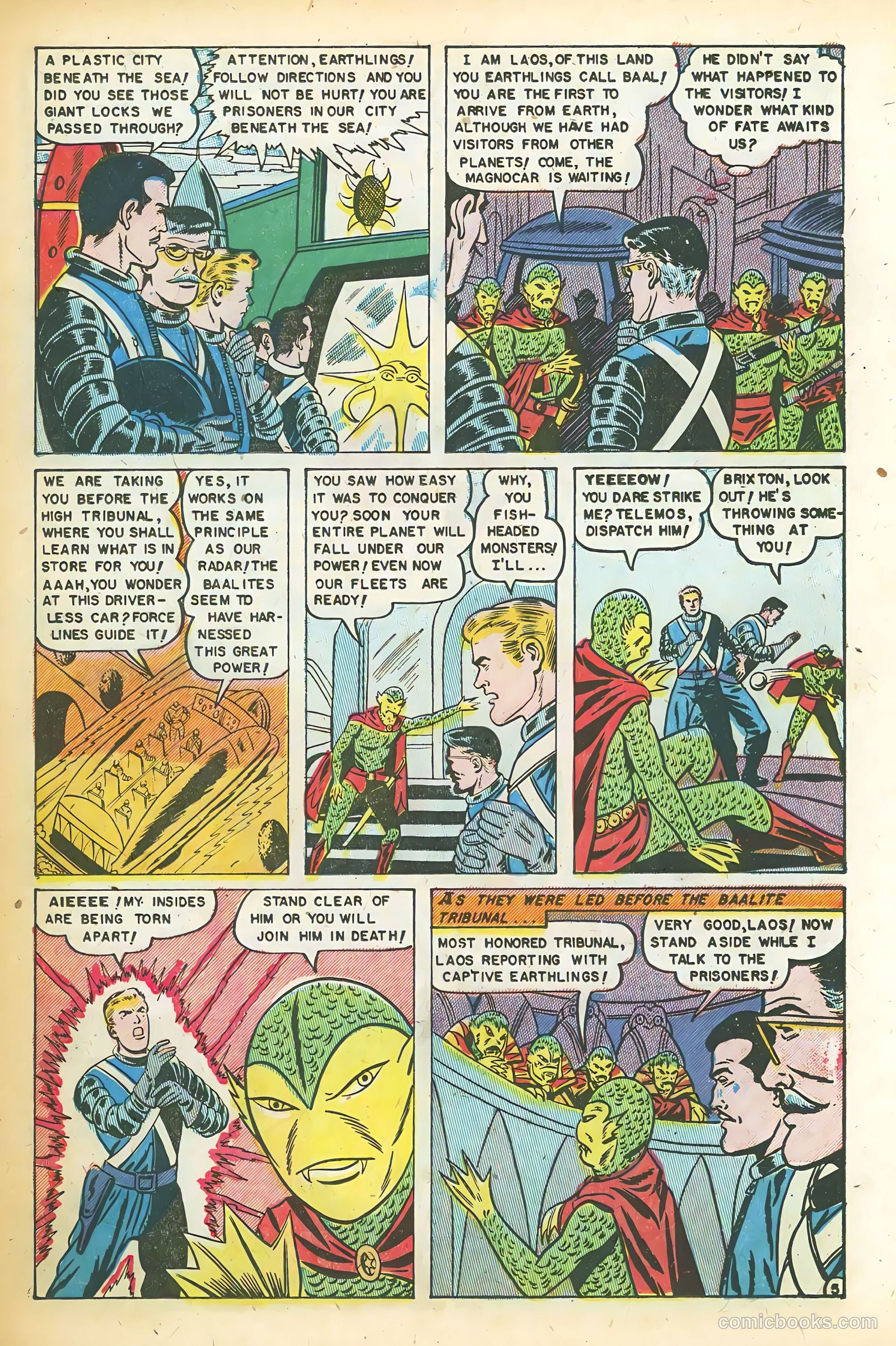 Space Action #2 (1952) — page 23 of 37
