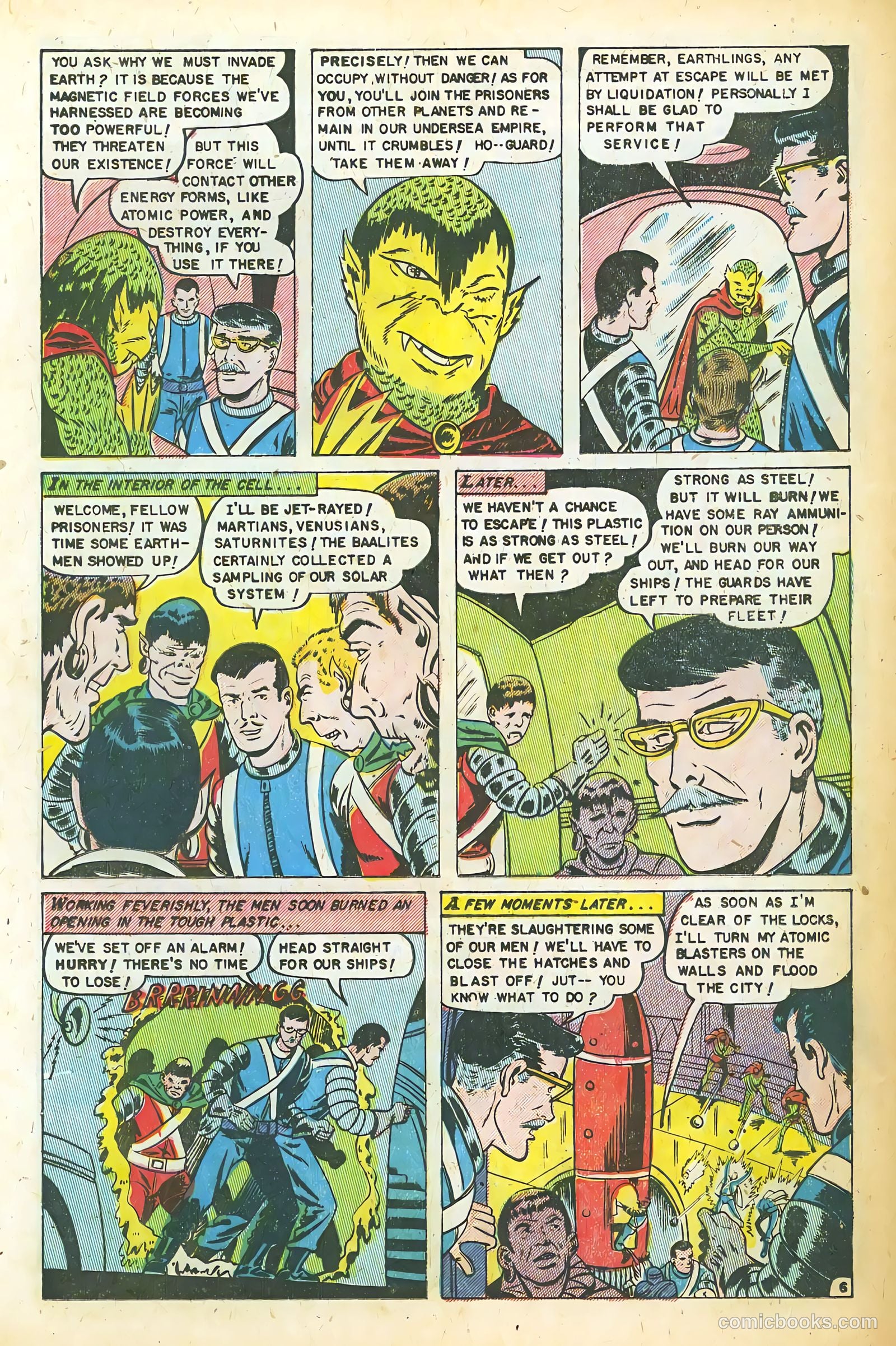 Space Action #2 (1952) — page 24 of 37