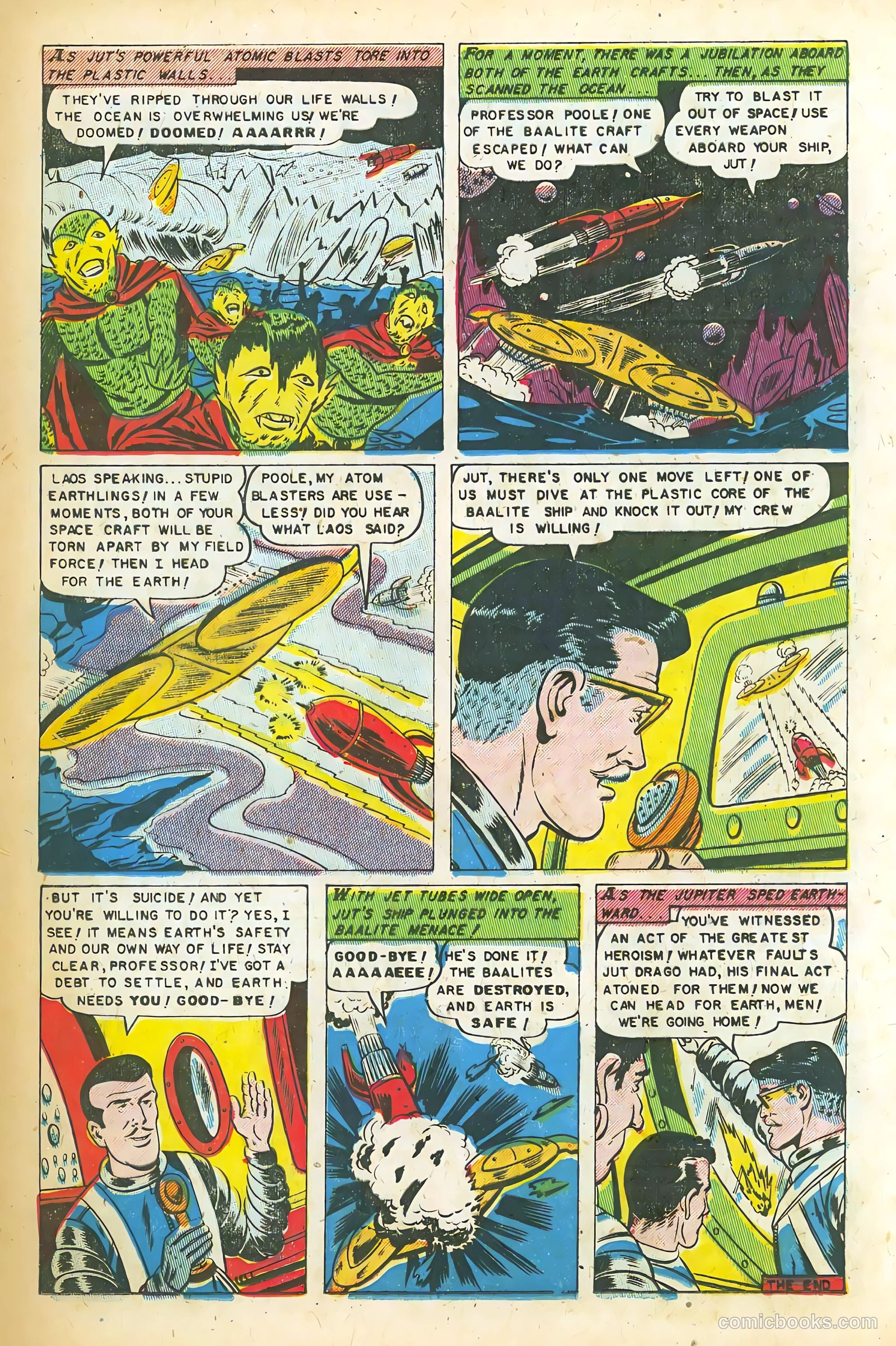 Space Action #2 (1952) — page 25 of 37