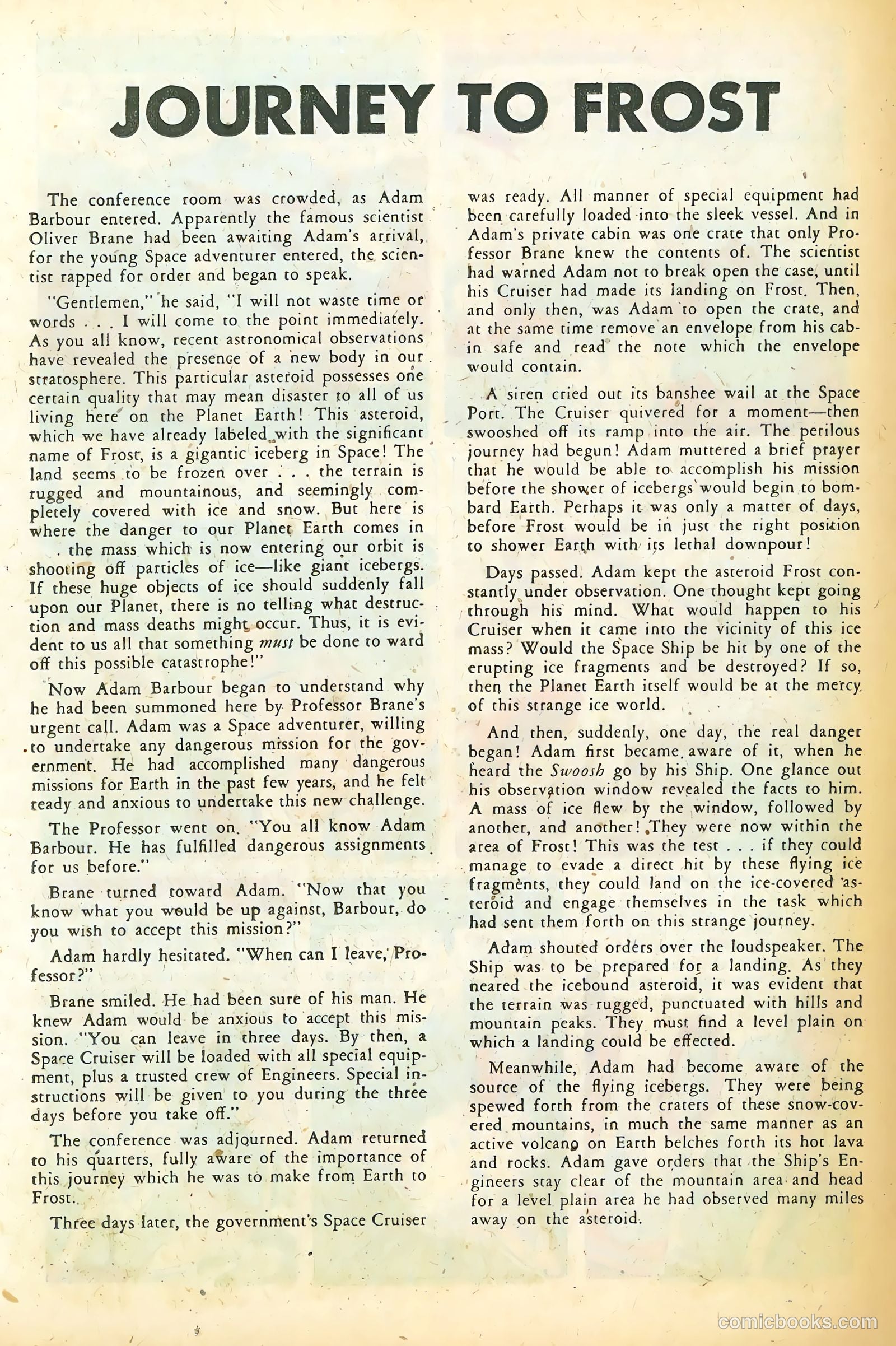 Space Action #2 (1952) — page 26 of 37