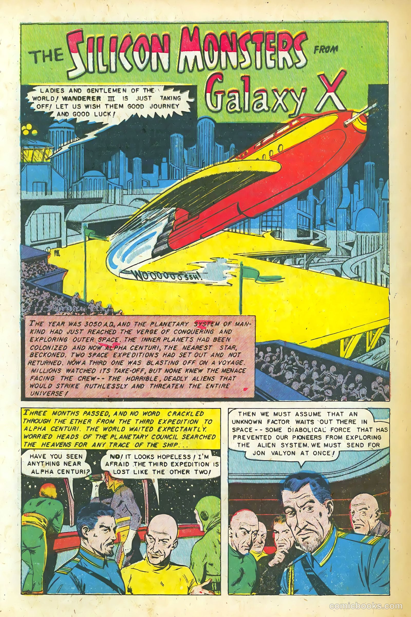 Space Action #2 (1952) — page 28 of 37