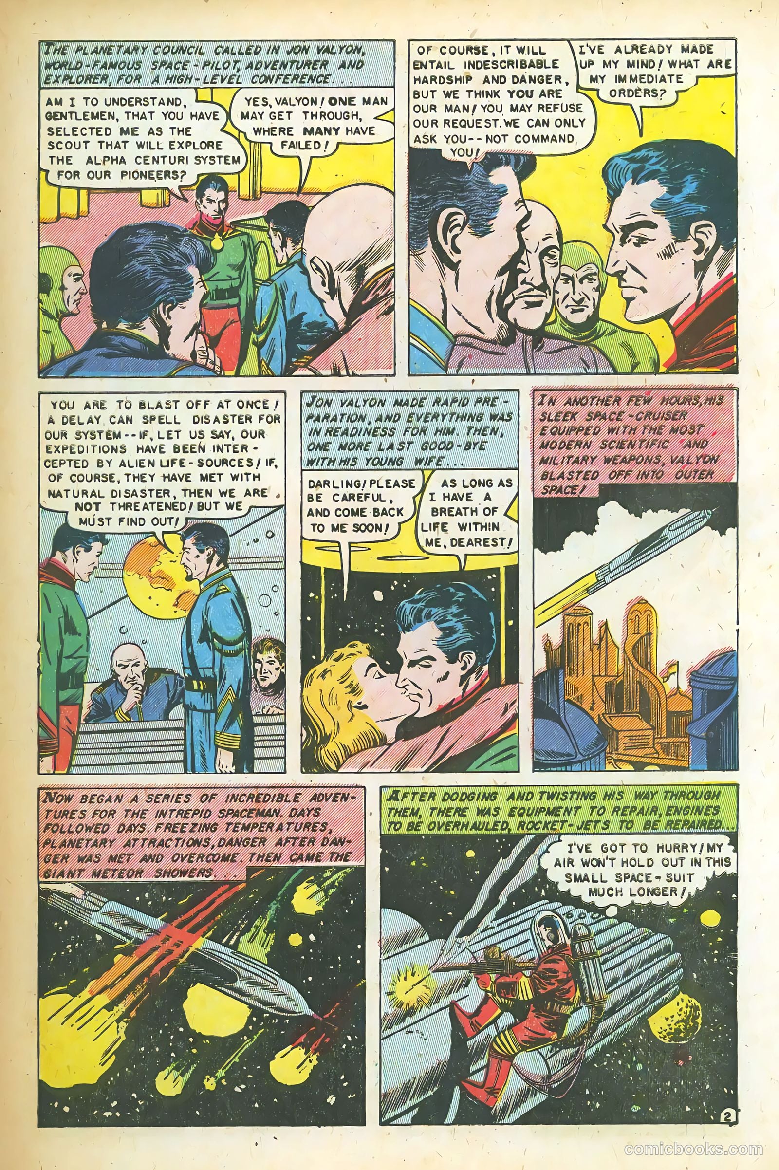 Space Action #2 (1952) — page 29 of 37