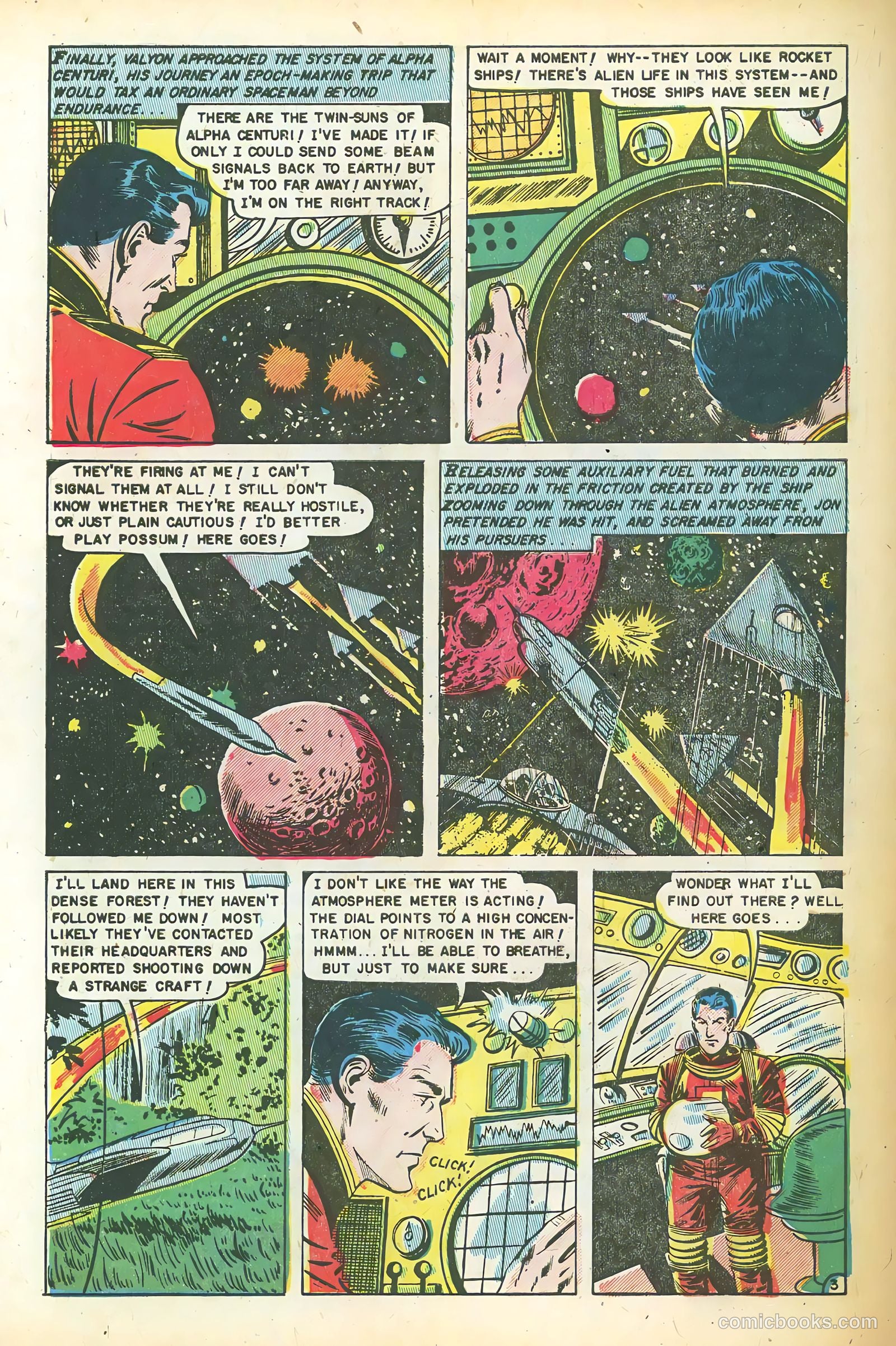 Space Action #2 (1952) — page 30 of 37