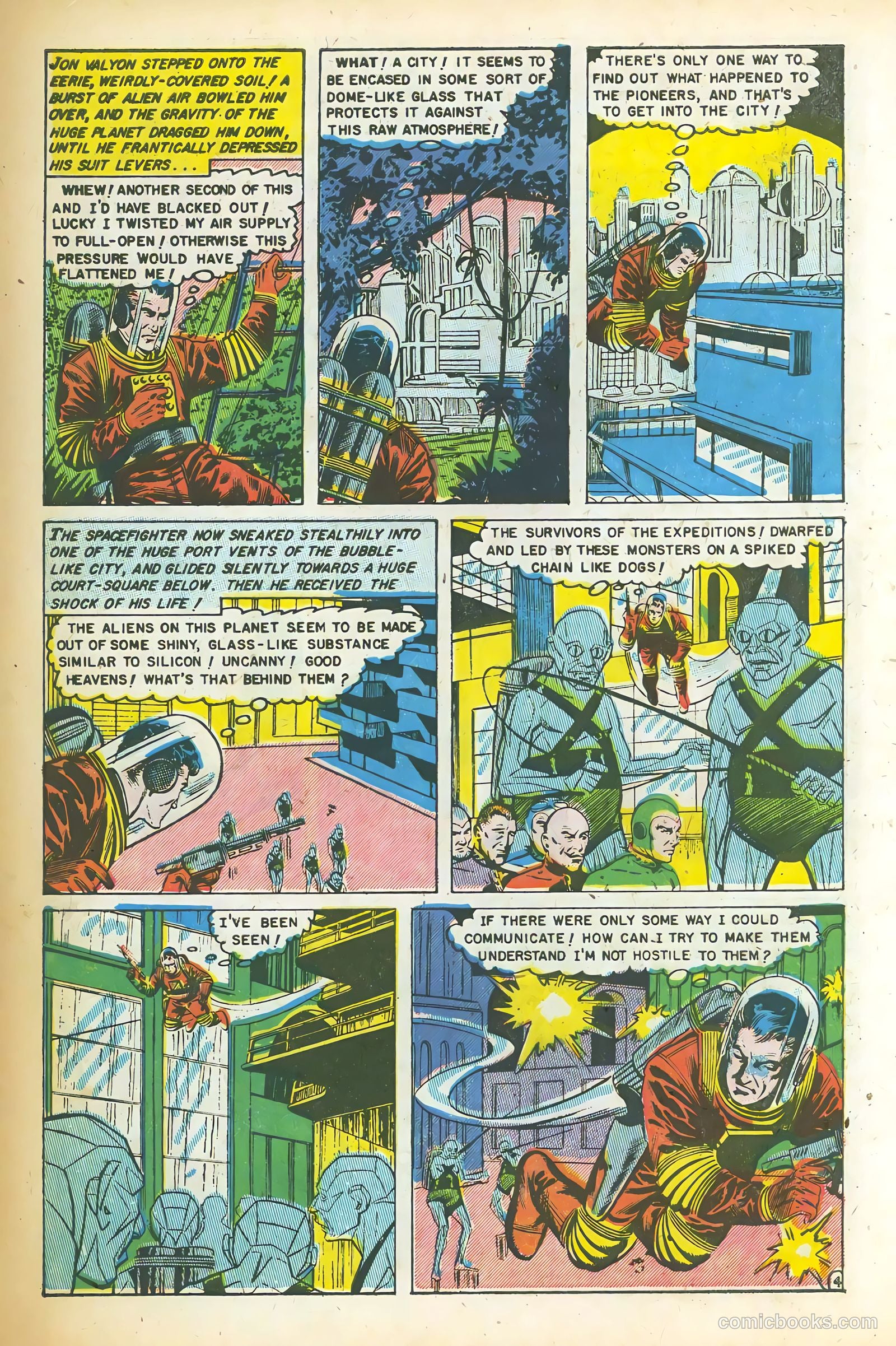 Space Action #2 (1952) — page 31 of 37