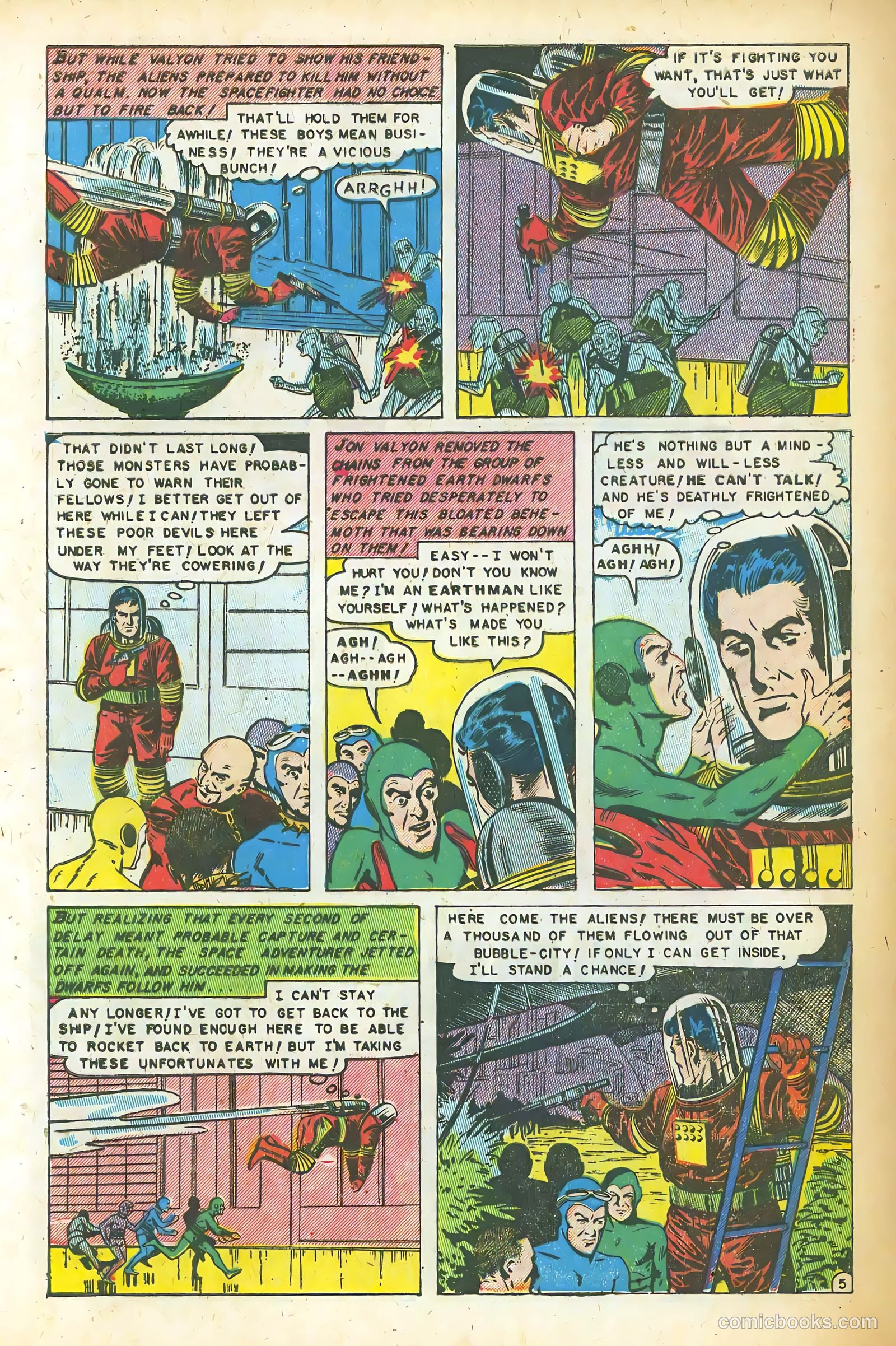 Space Action #2 (1952) — page 32 of 37