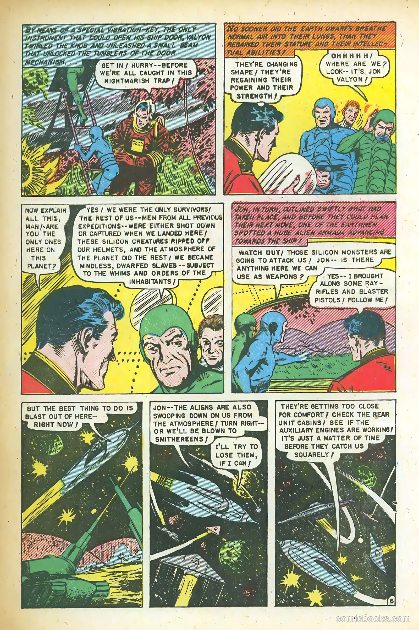 Space Action #2 (1952) — page 33 of 37