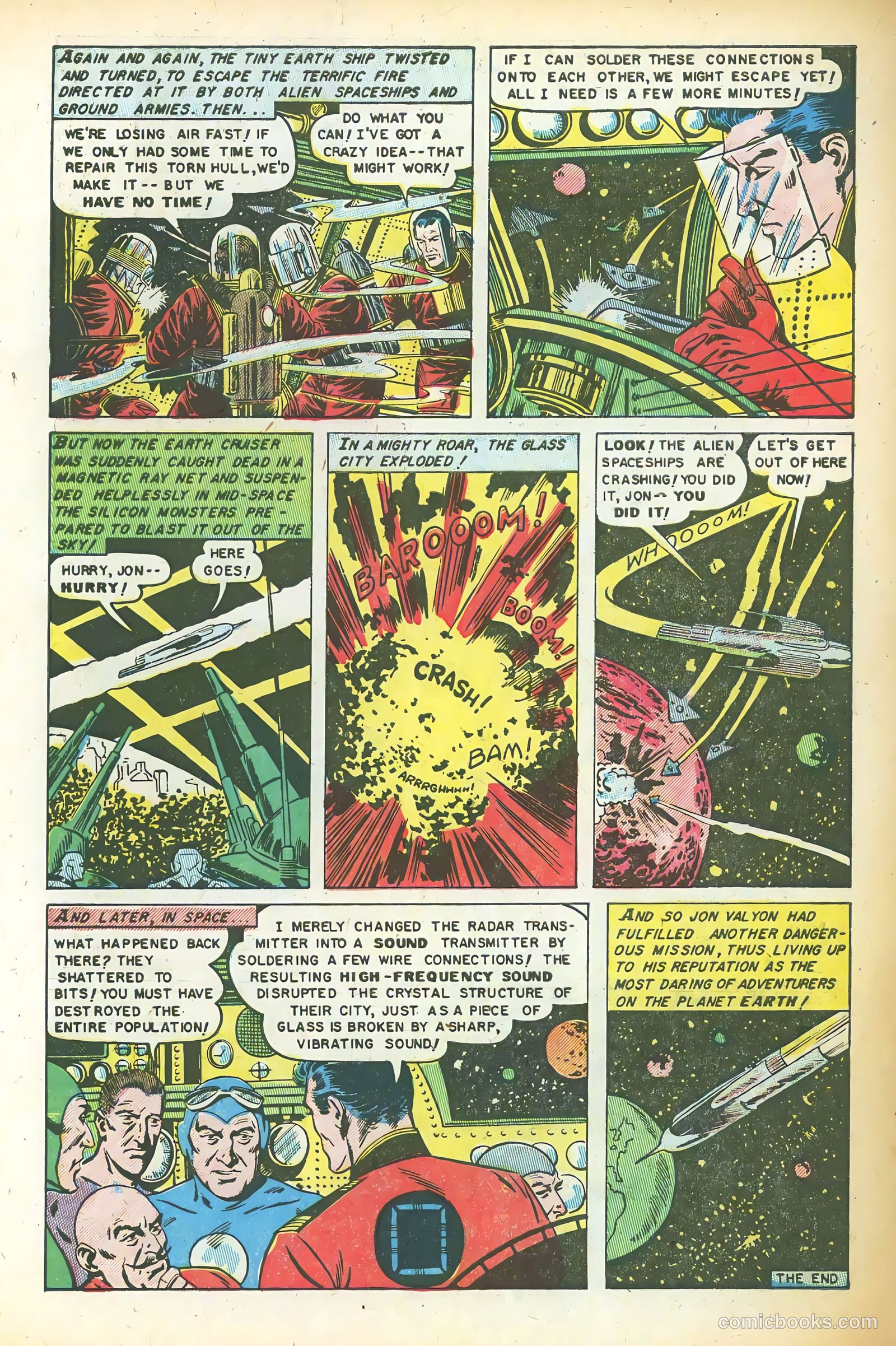 Space Action #2 (1952) — page 34 of 37
