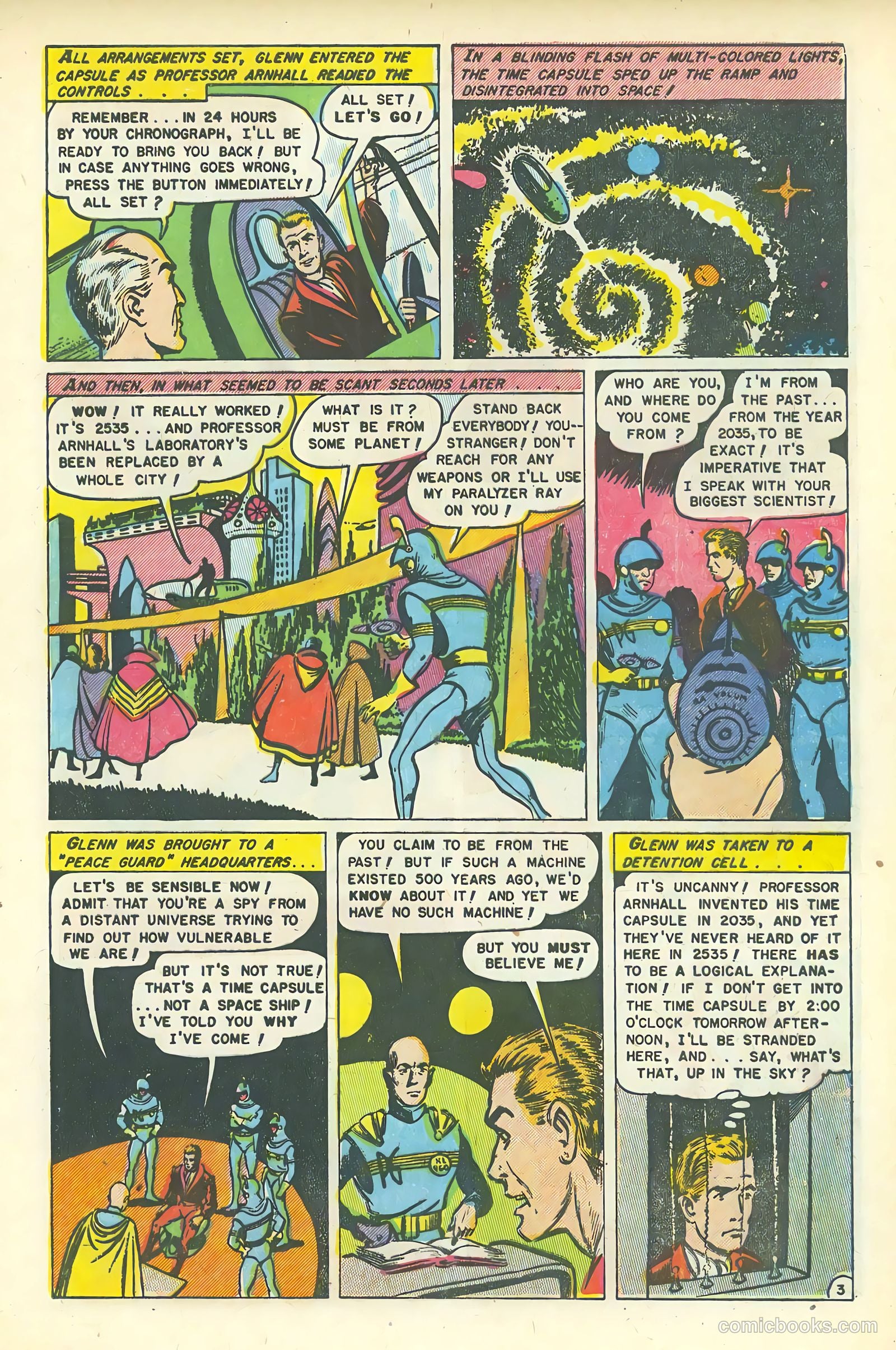 Space Action #3 (1952) — page 5 of 36