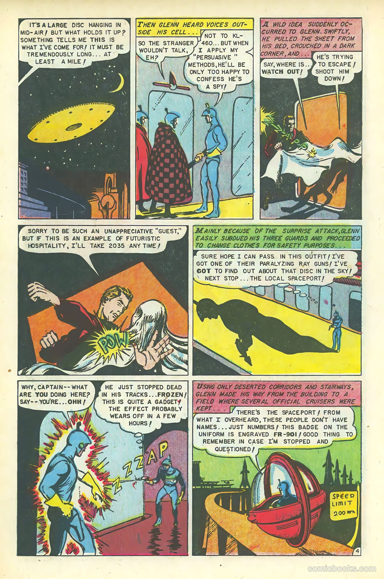 Space Action #3 (1952) — page 6 of 36