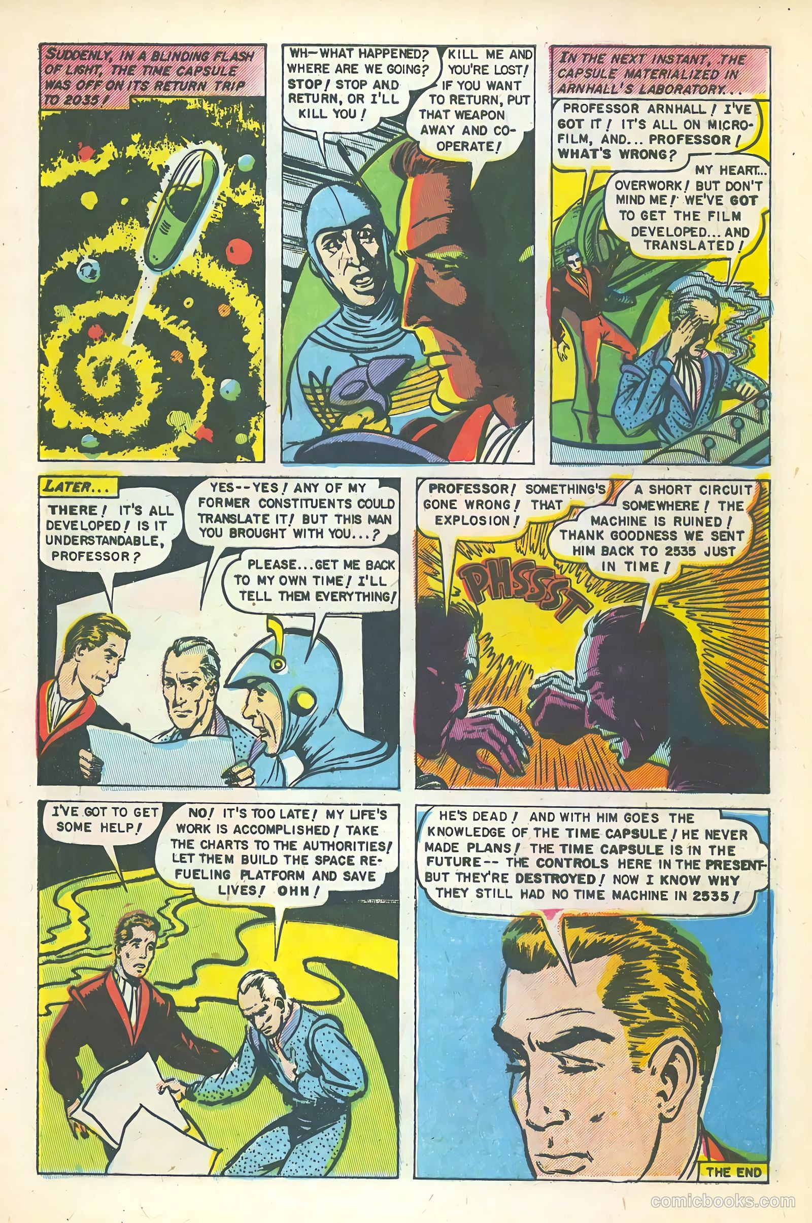 Space Action #3 (1952) — page 9 of 36