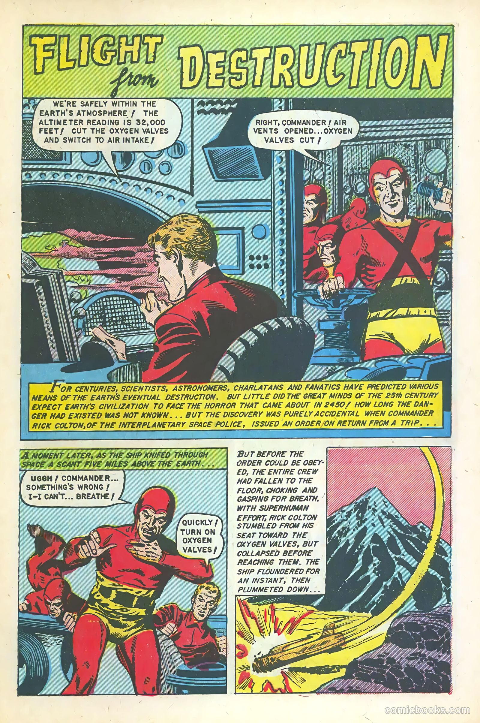 Space Action #3 (1952) — page 10 of 36