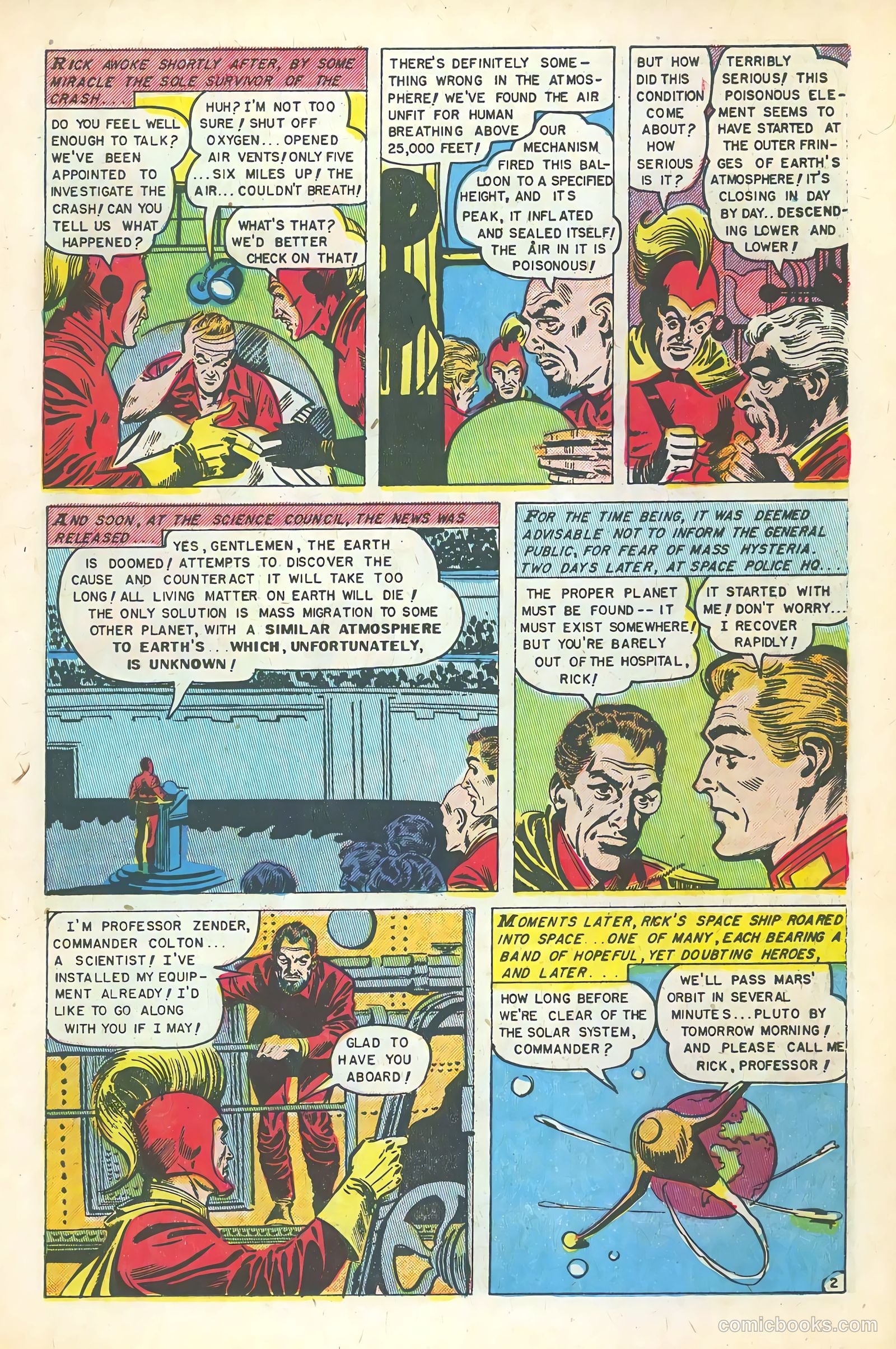 Space Action #3 (1952) — page 11 of 36