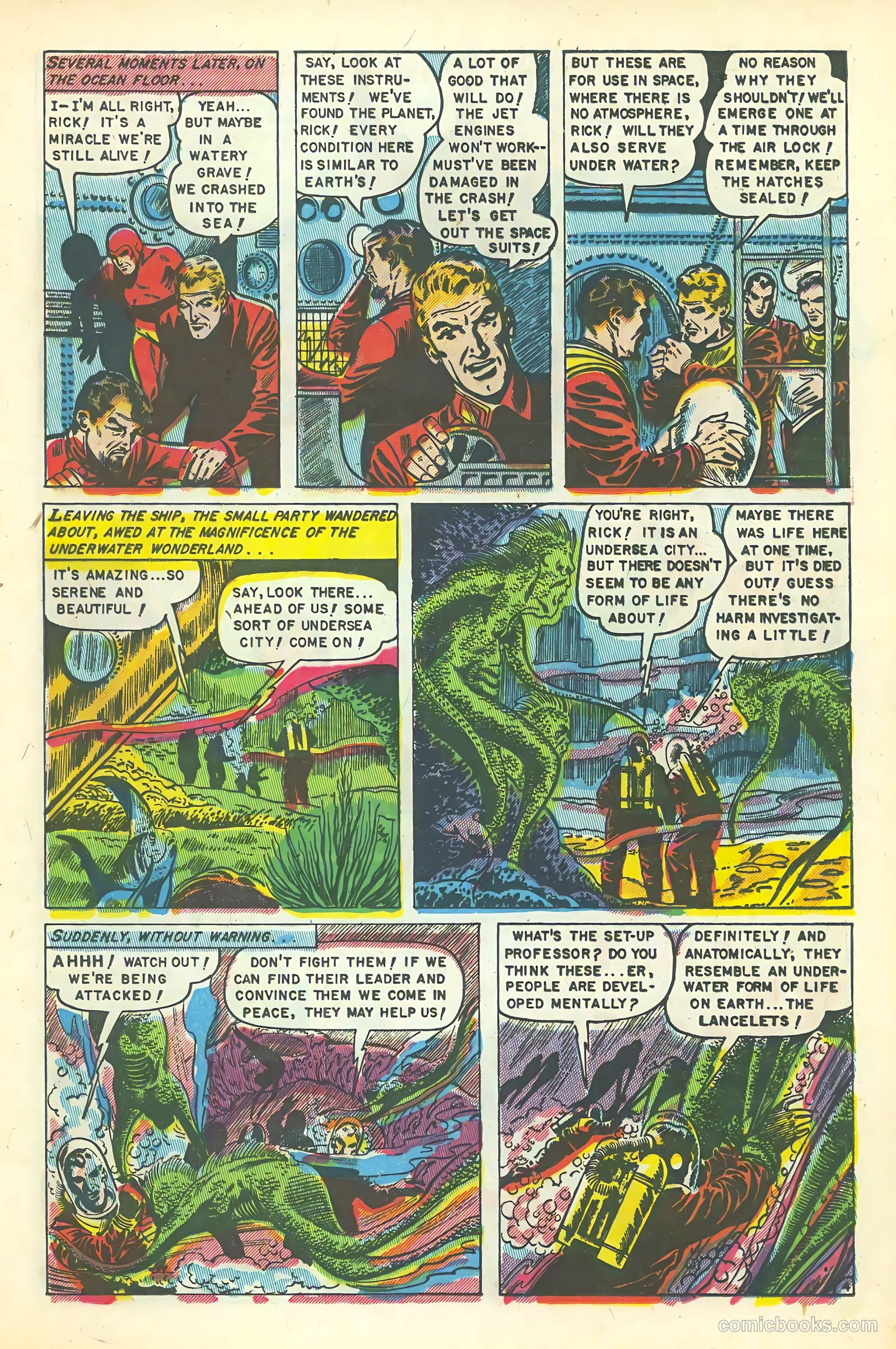 Space Action #3 (1952) — page 13 of 36