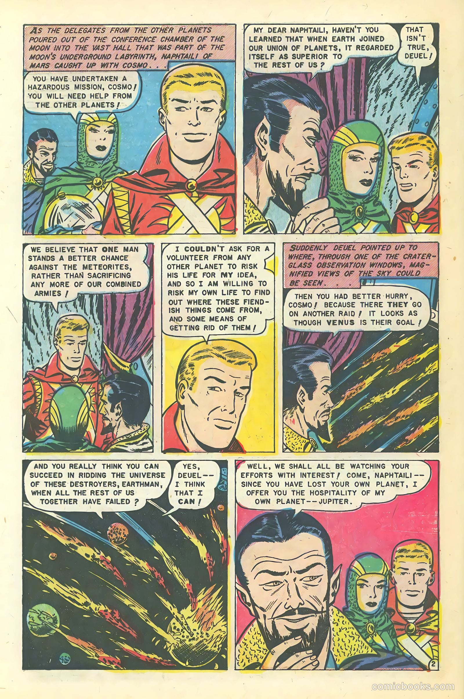 Space Action #3 (1952) — page 20 of 36