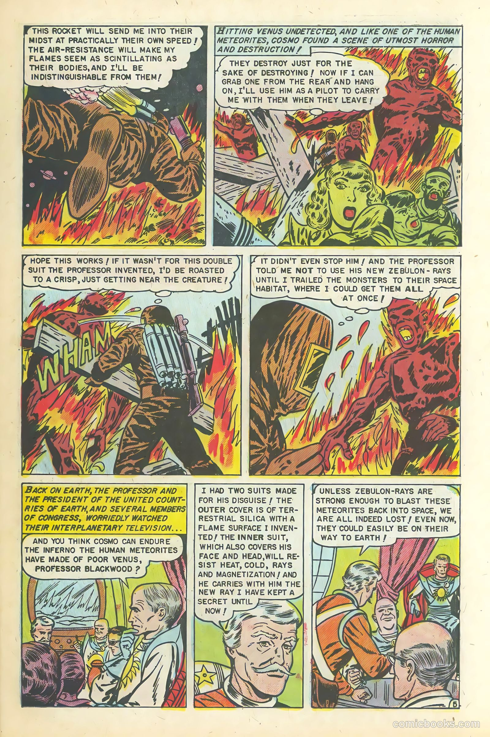 Space Action #3 (1952) — page 23 of 36
