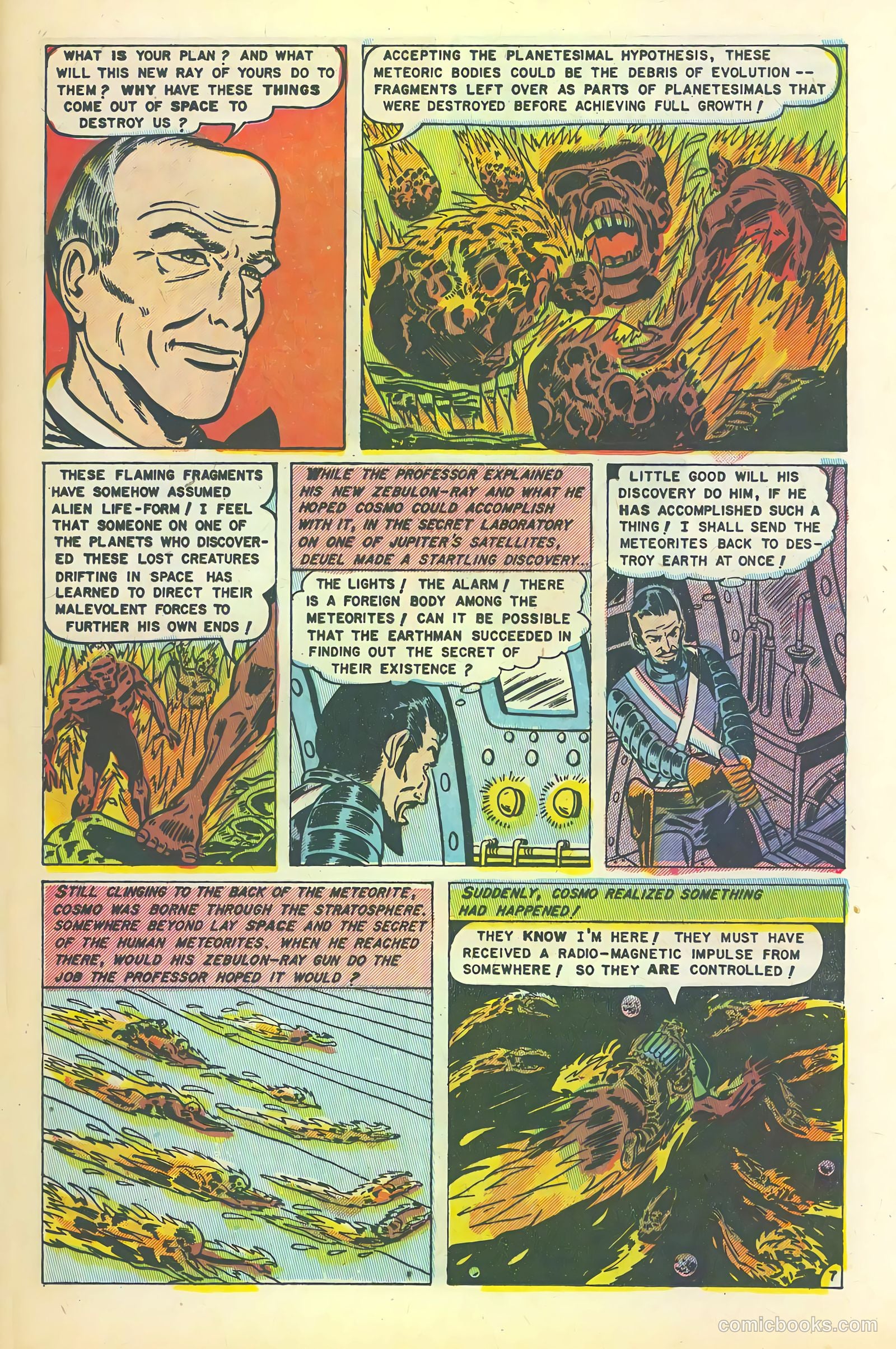 Space Action #3 (1952) — page 25 of 36