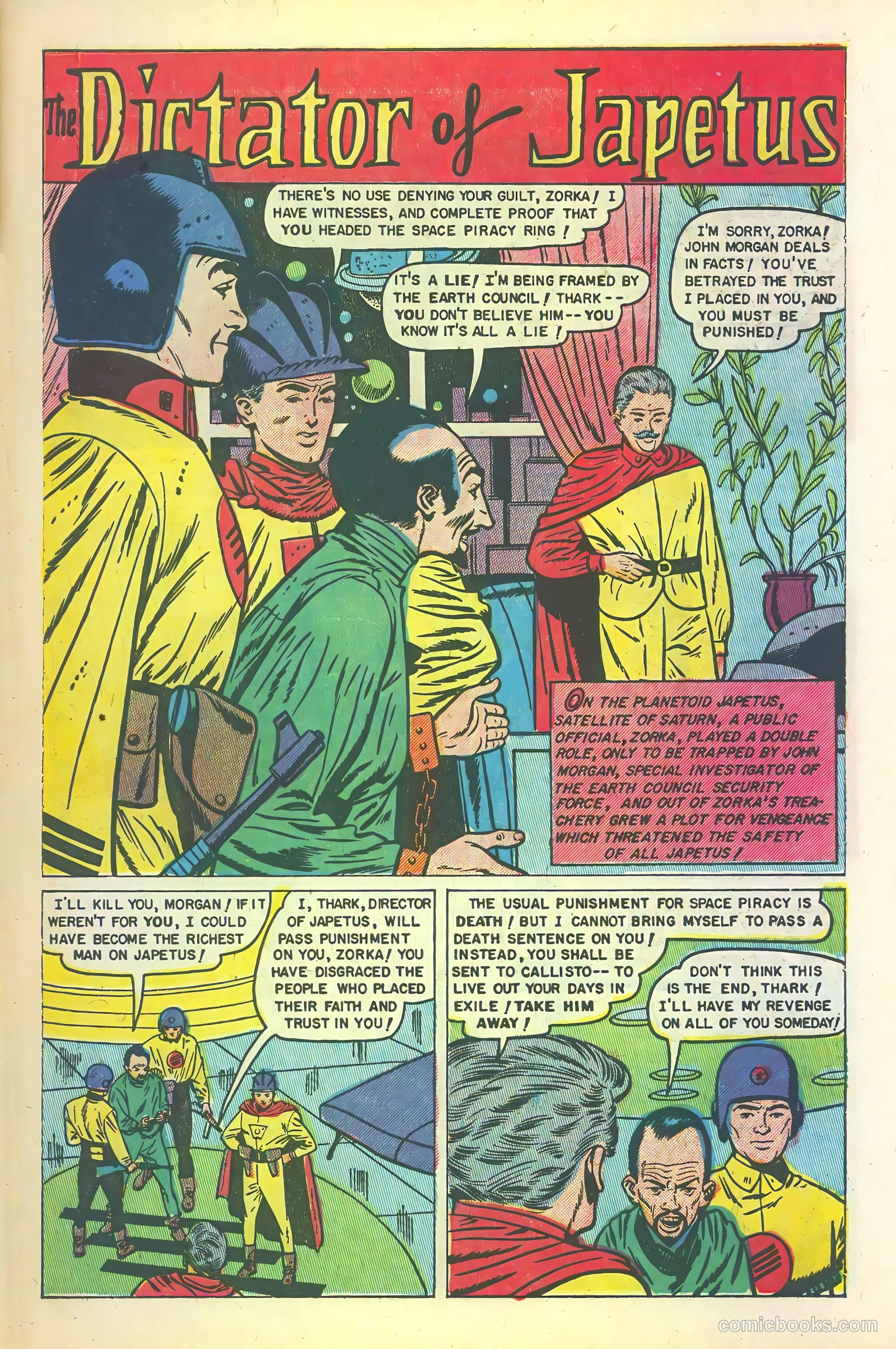 Space Action #3 (1952) — page 27 of 36