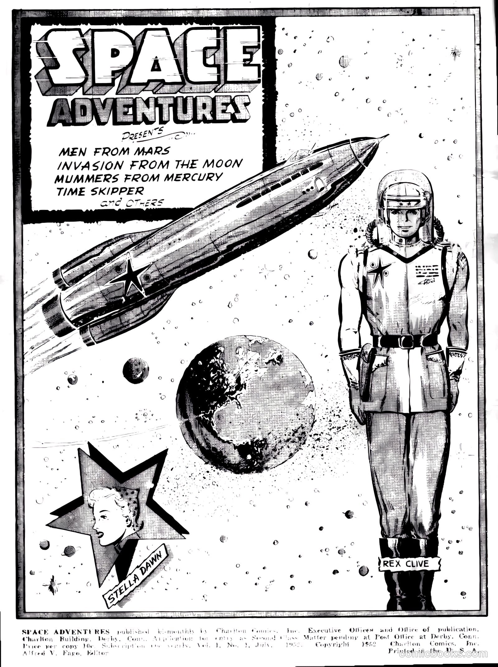 Space Adventures #1 (1952) — page 2 of 35