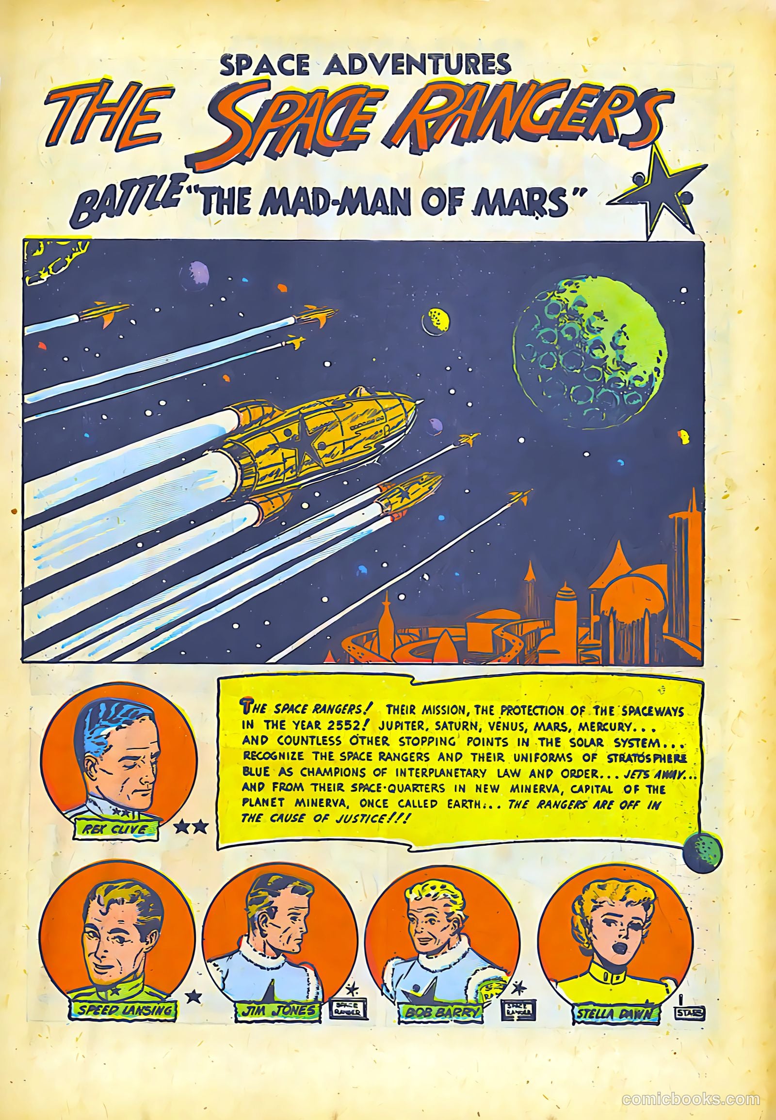 Space Adventures #1 (1952) — page 3 of 35