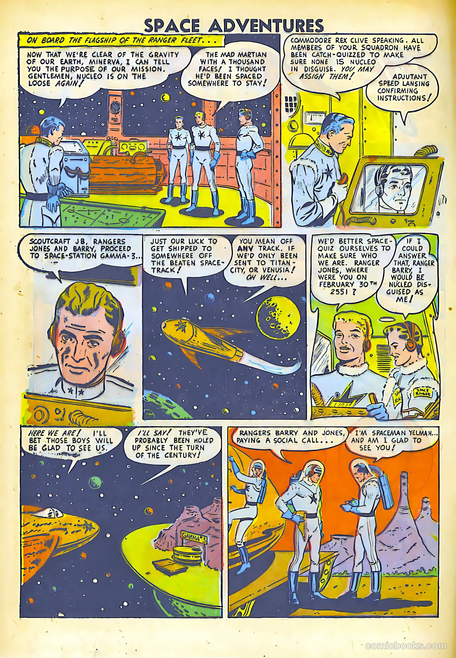 Space Adventures #1 (1952) — page 4 of 35