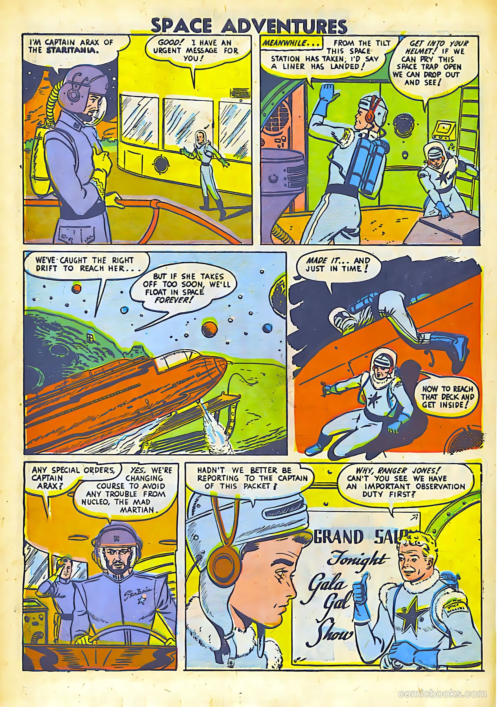 Space Adventures #1 (1952) — page 6 of 35