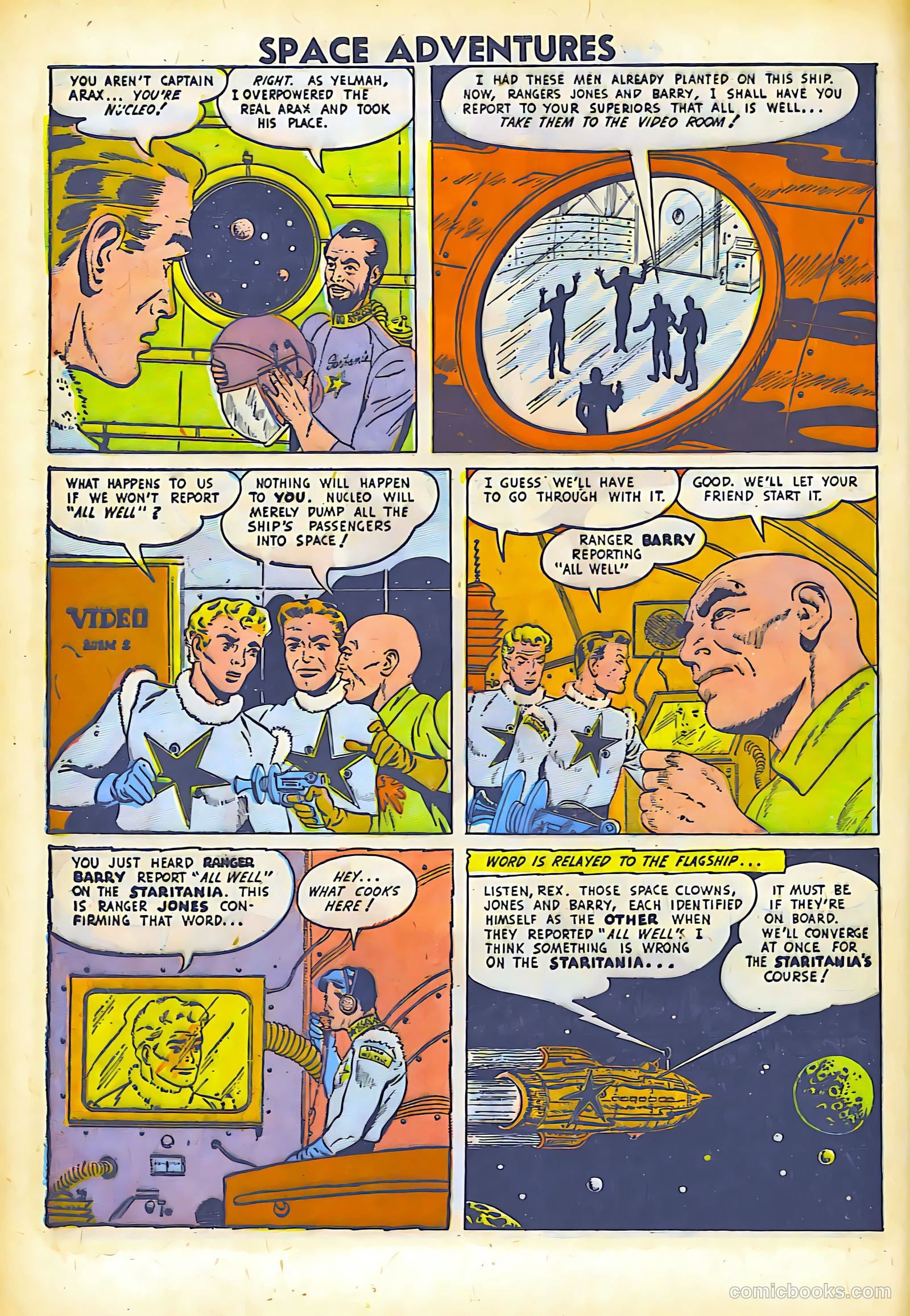 Space Adventures #1 (1952) — page 8 of 35