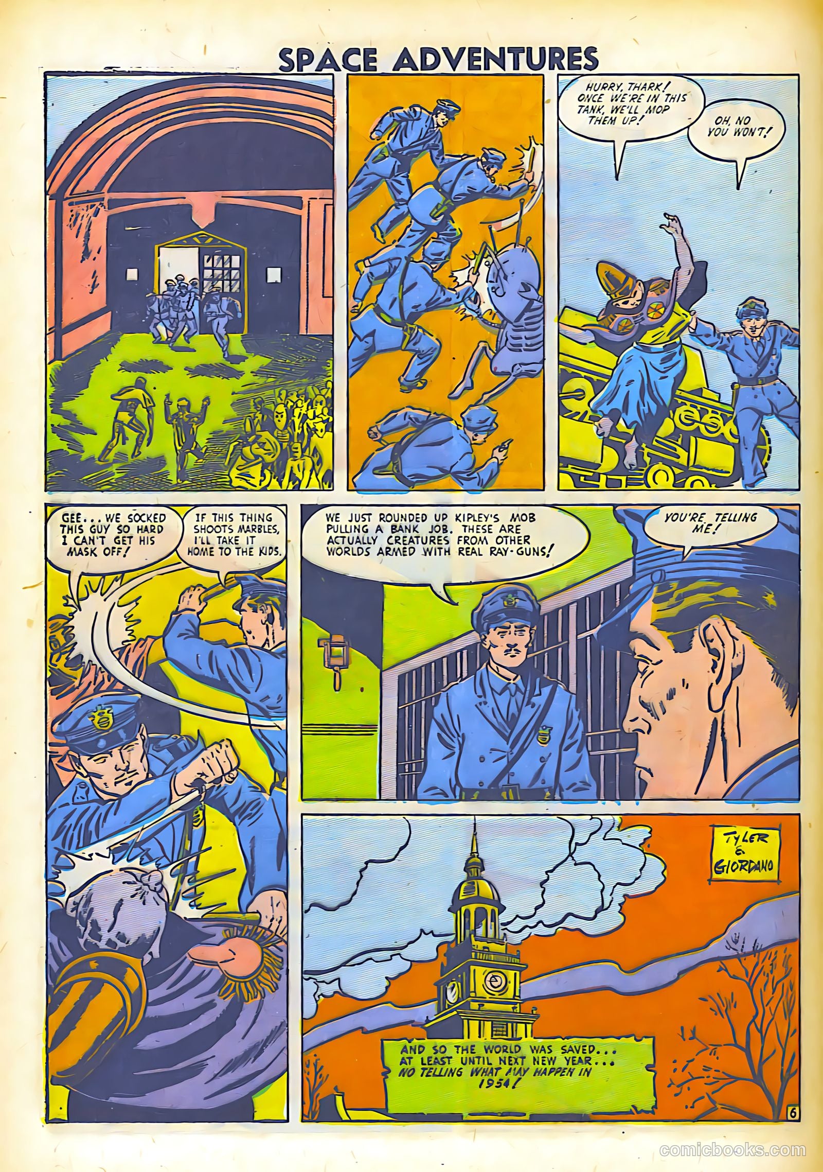 Space Adventures #1 (1952) — page 27 of 35