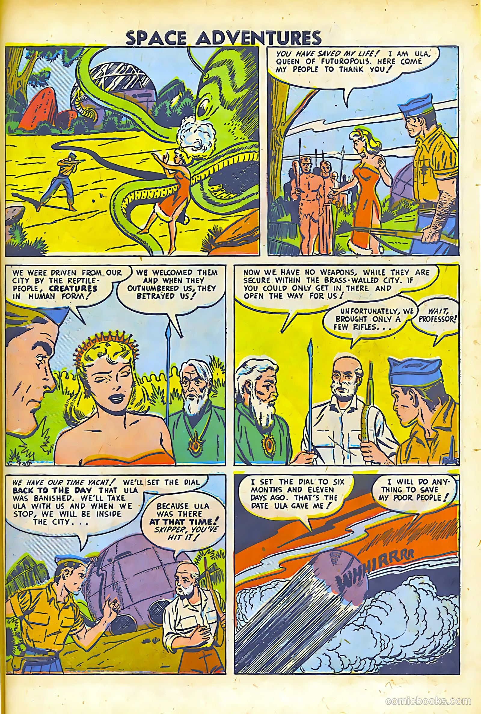 Space Adventures #1 (1952) — page 30 of 35