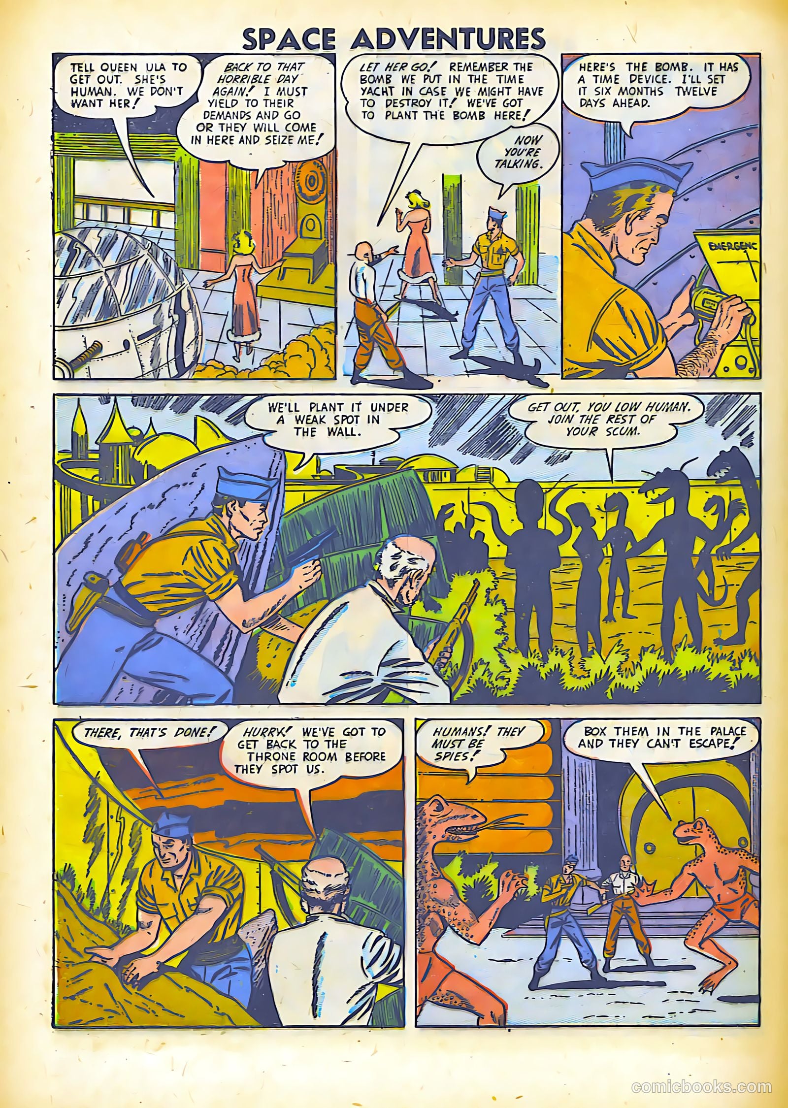 Space Adventures #1 (1952) — page 31 of 35