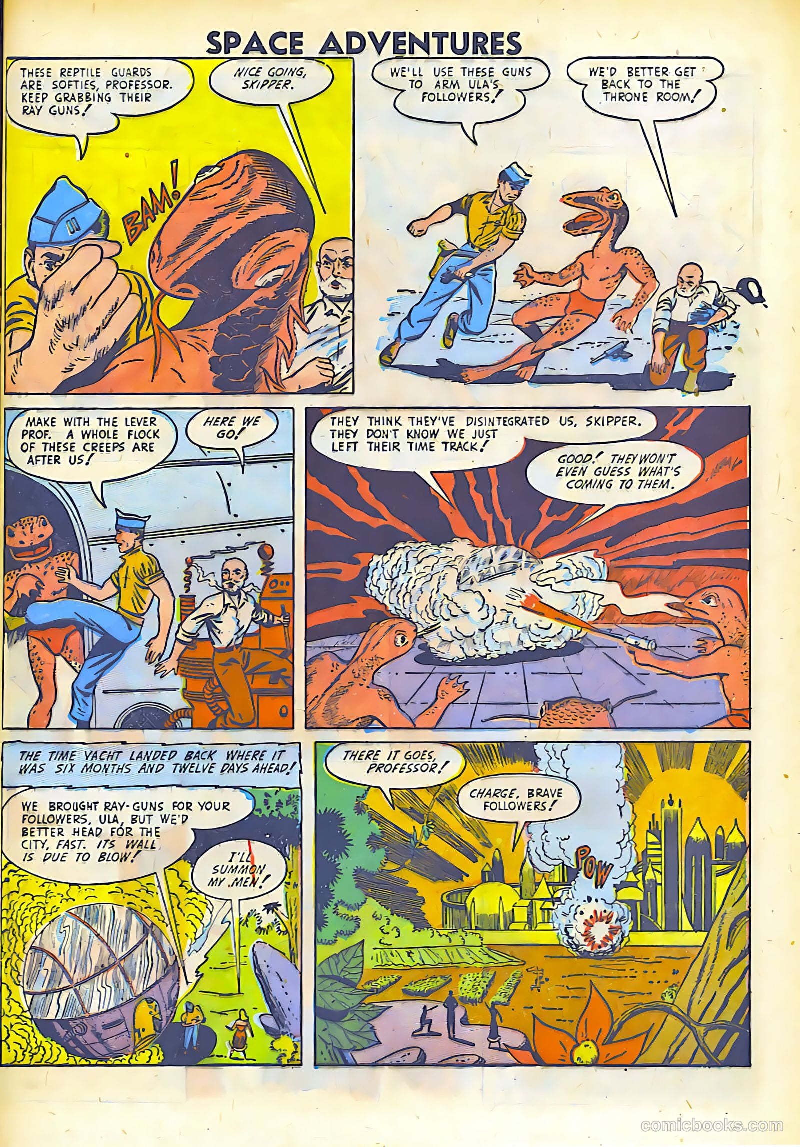 Space Adventures #1 (1952) — page 32 of 35