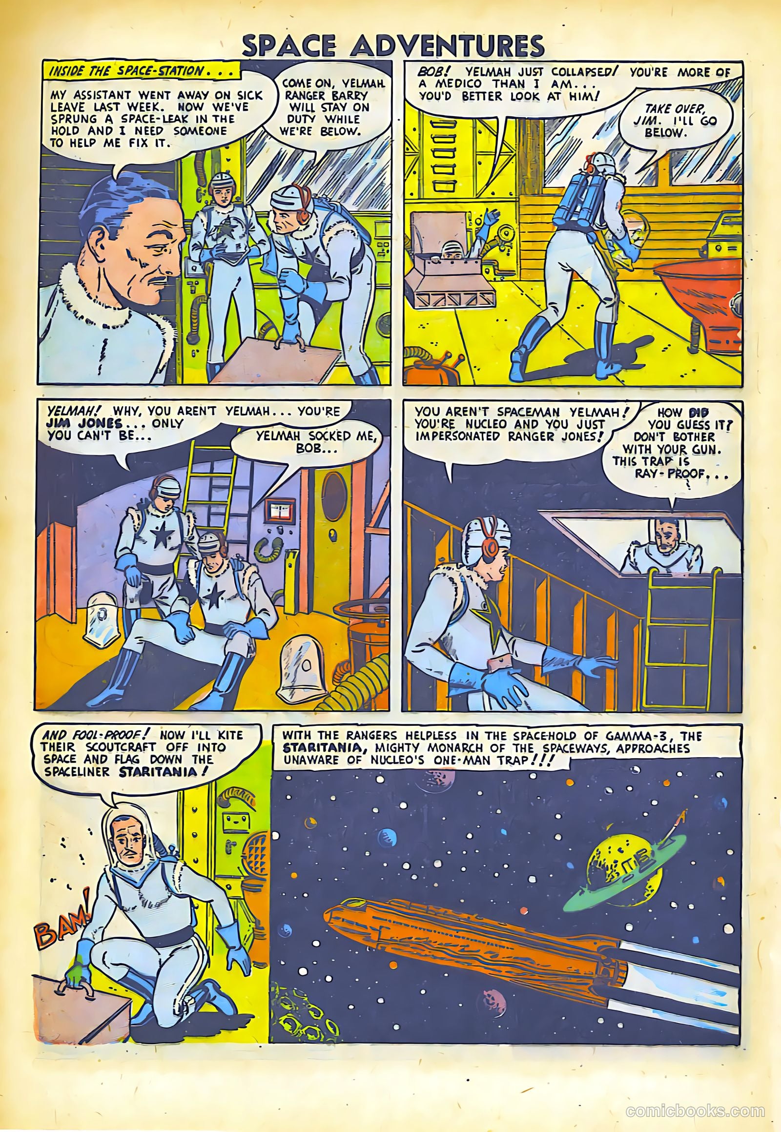 Space Adventures #1 (1952) — page 5 of 35
